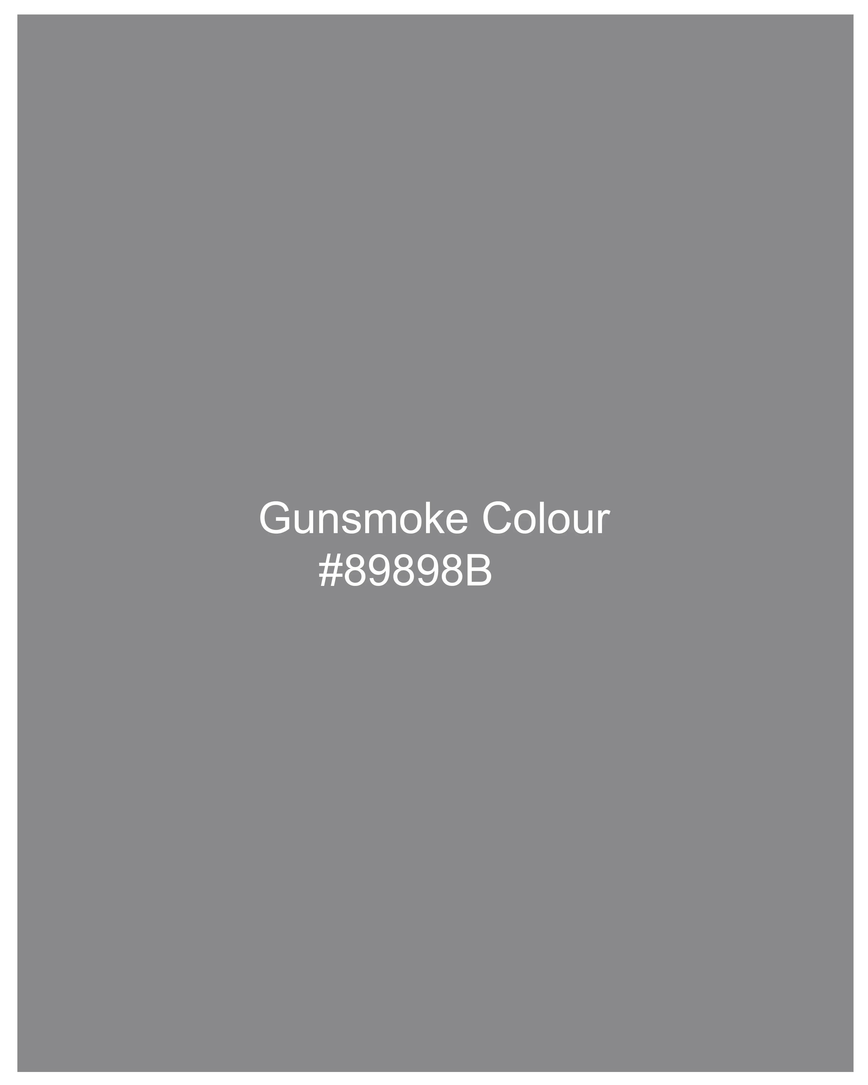 Gunsmoke Gray Premium Cotton A-Line Palazzo sold by French Crown product image thumbnail 5