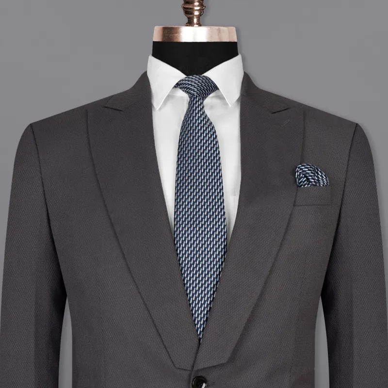 Dune Grey Wool Rich Blazer sold by French Crown