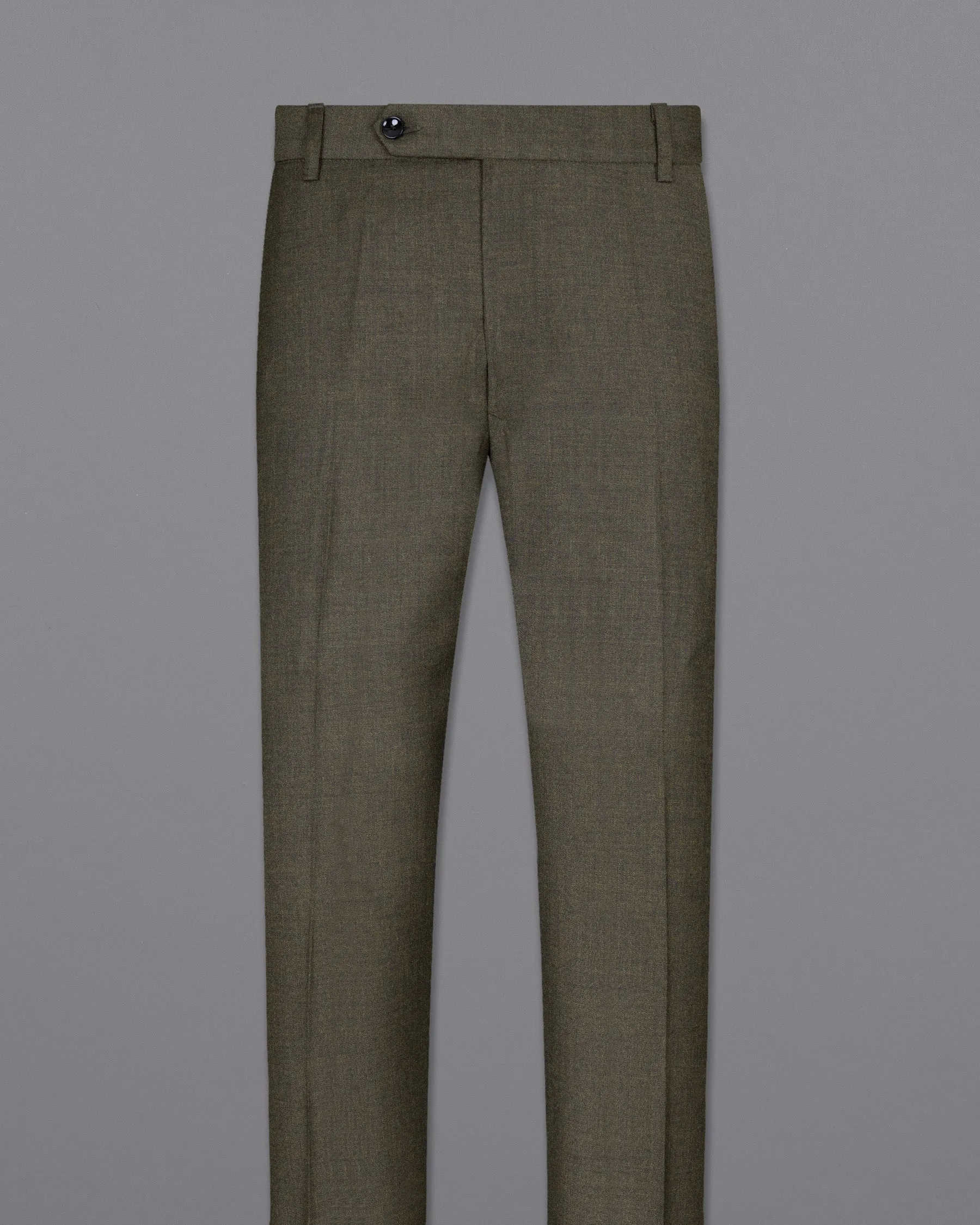 Merlin Green Wool Rich Pant sold by French Crown product image thumbnail 4