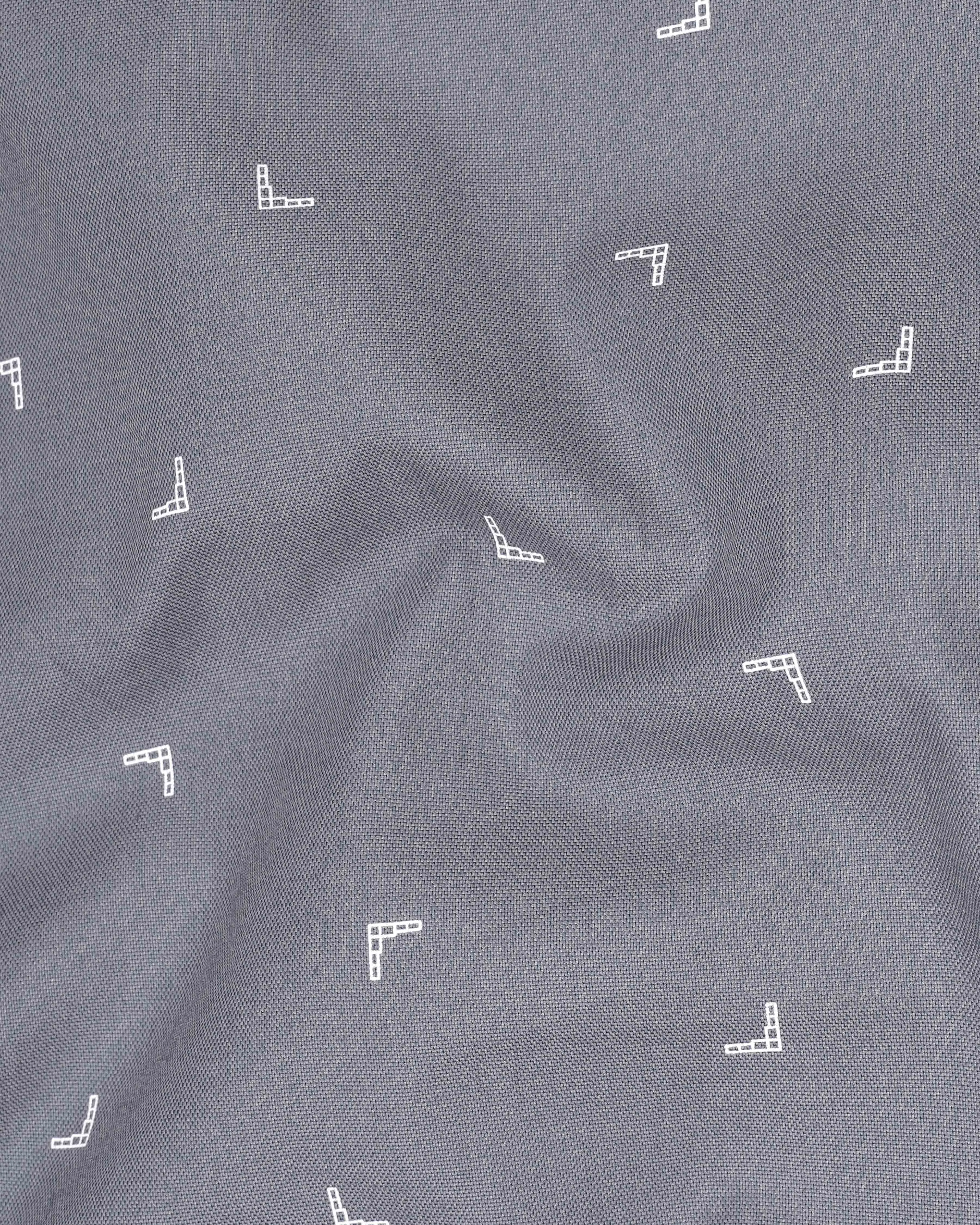 Concord Gray with White Royal Oxford Shirt sold by French Crown product image thumbnail 2