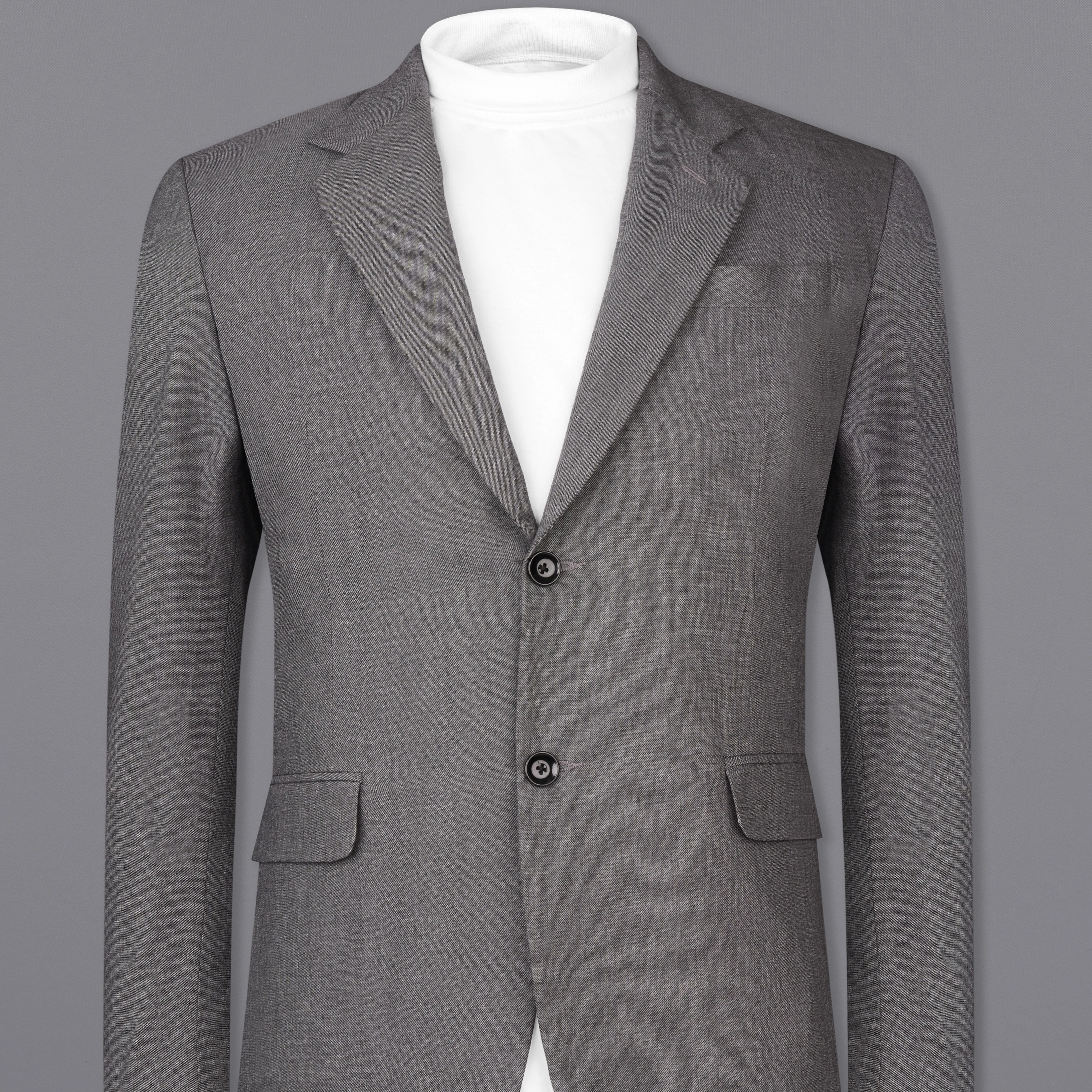 Ironside Gray Single Breasted Blazer sold by French Crown