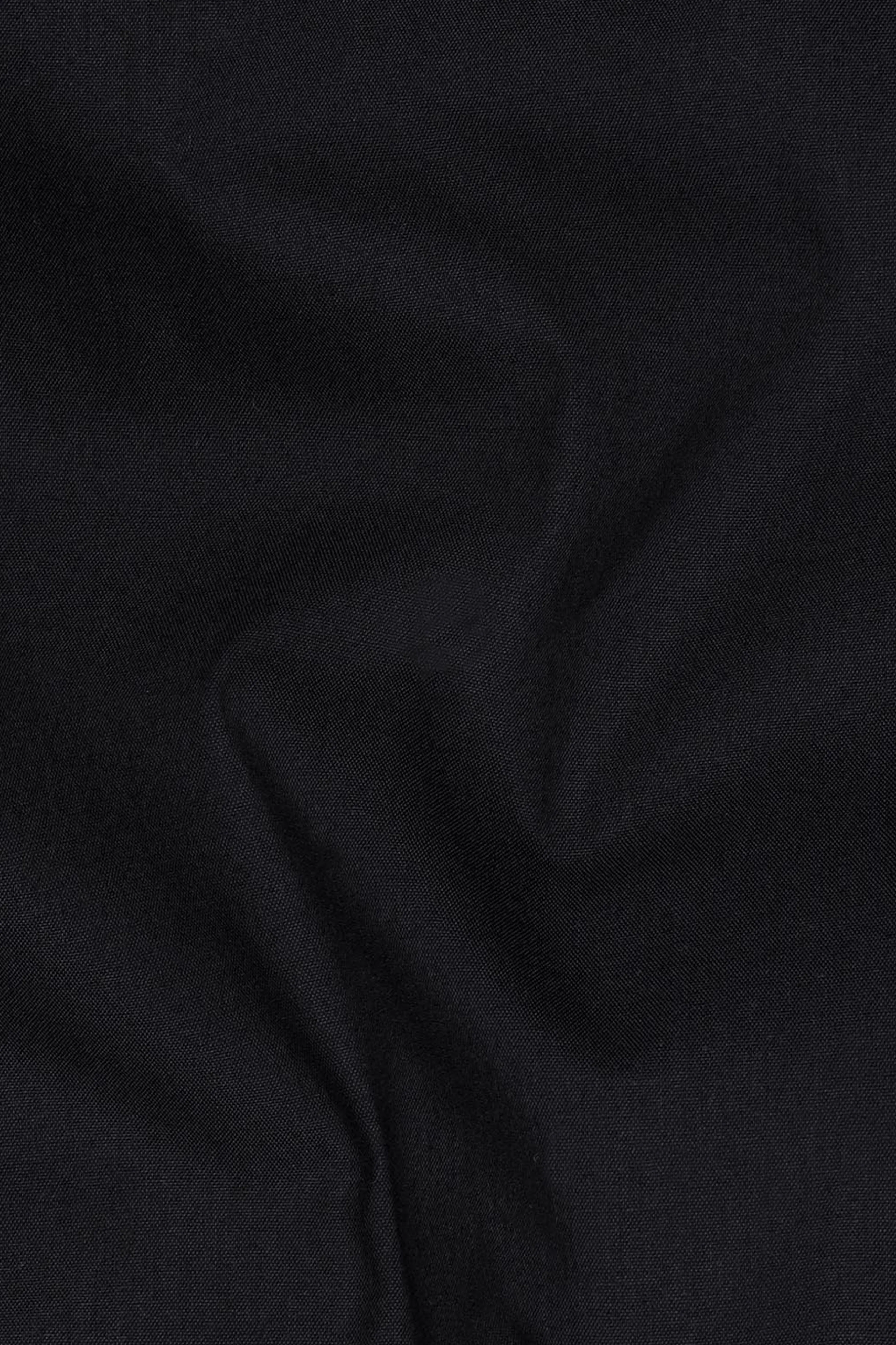 Jade Black Premium Cotton Kurta Shirt sold by French Crown product image thumbnail 3