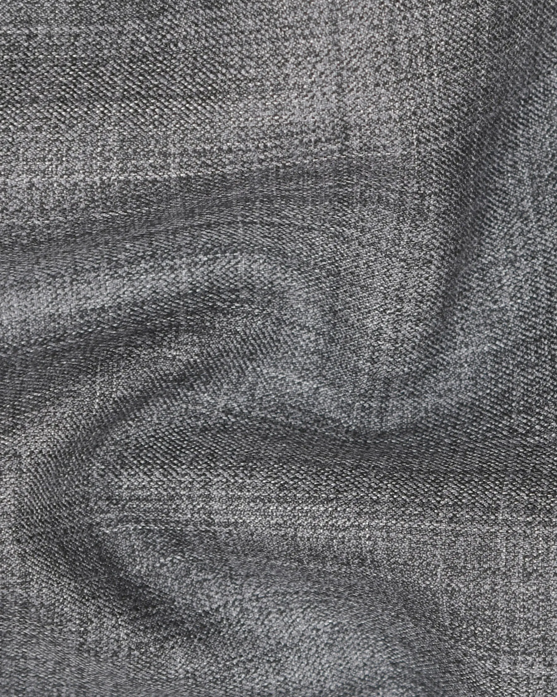 Fossil Grey Subtle Plaid Waistcoat sold by French Crown product image thumbnail 3