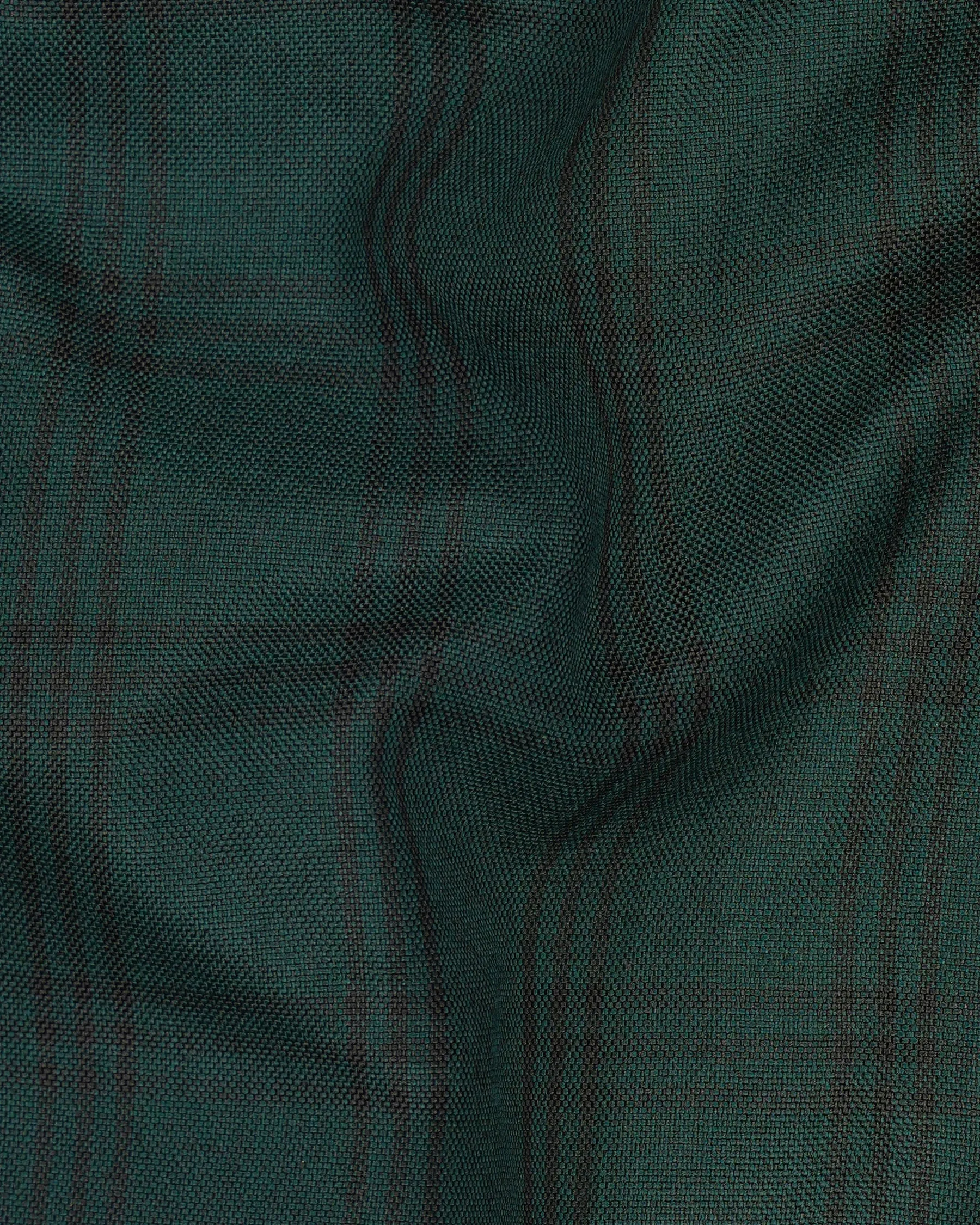 Timber Dark Green With Black Plaid Double Breasted Blazer sold by French Crown product image thumbnail 3