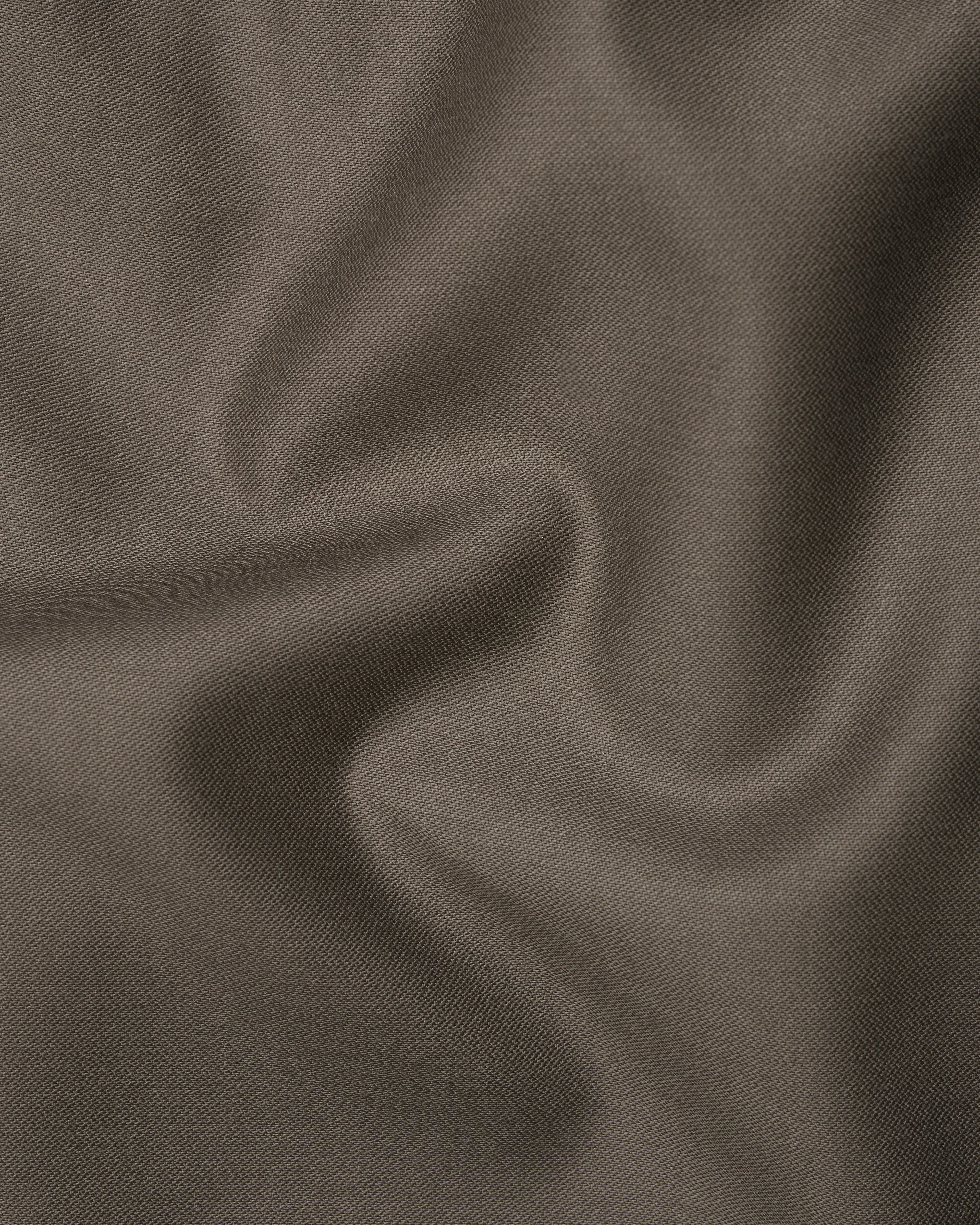 Tobacco Brown Single Breasted Designer Suit sold by French Crown product image thumbnail 3