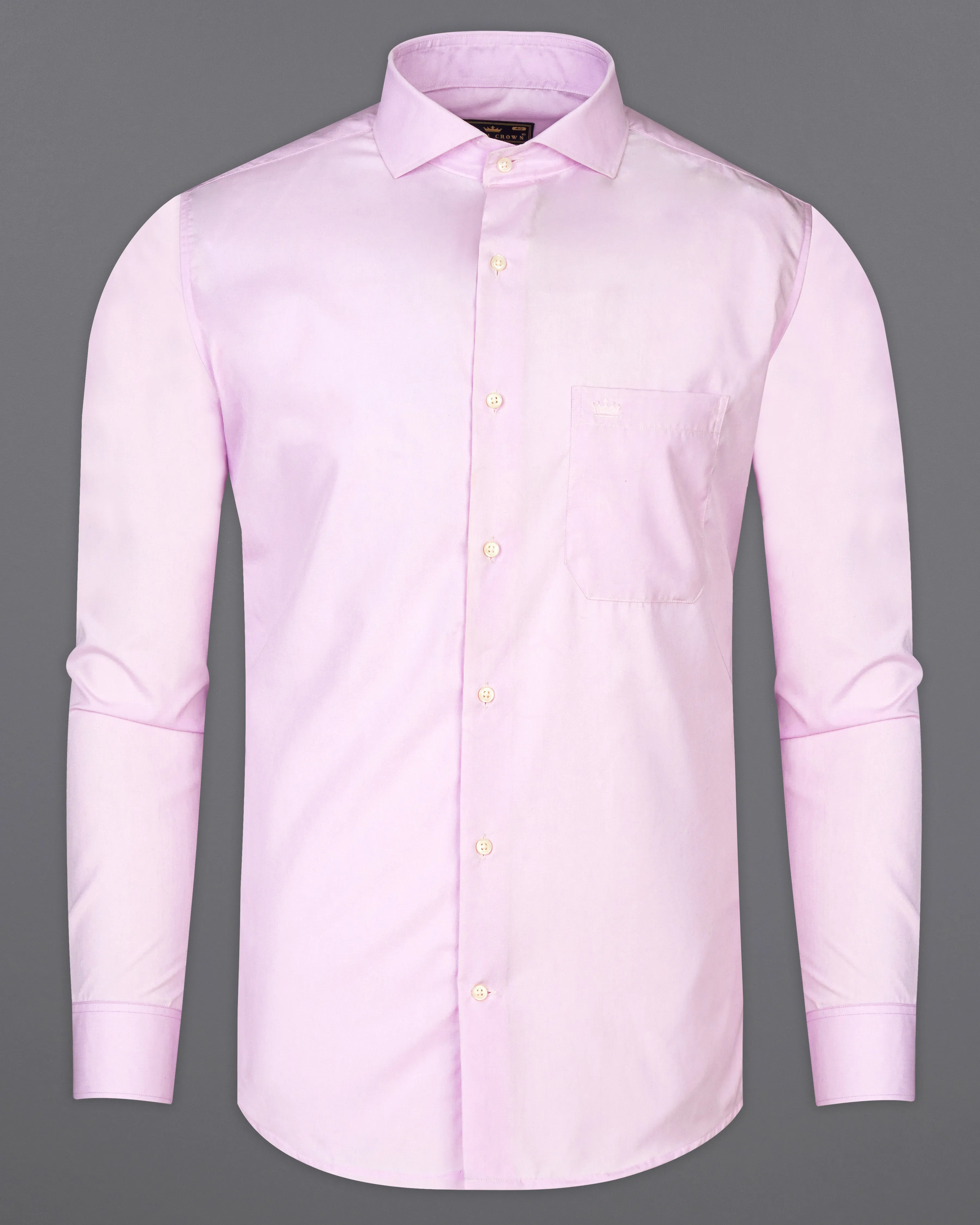 Melanie Pink Premium Cotton Shirt sold by French Crown product image thumbnail 5