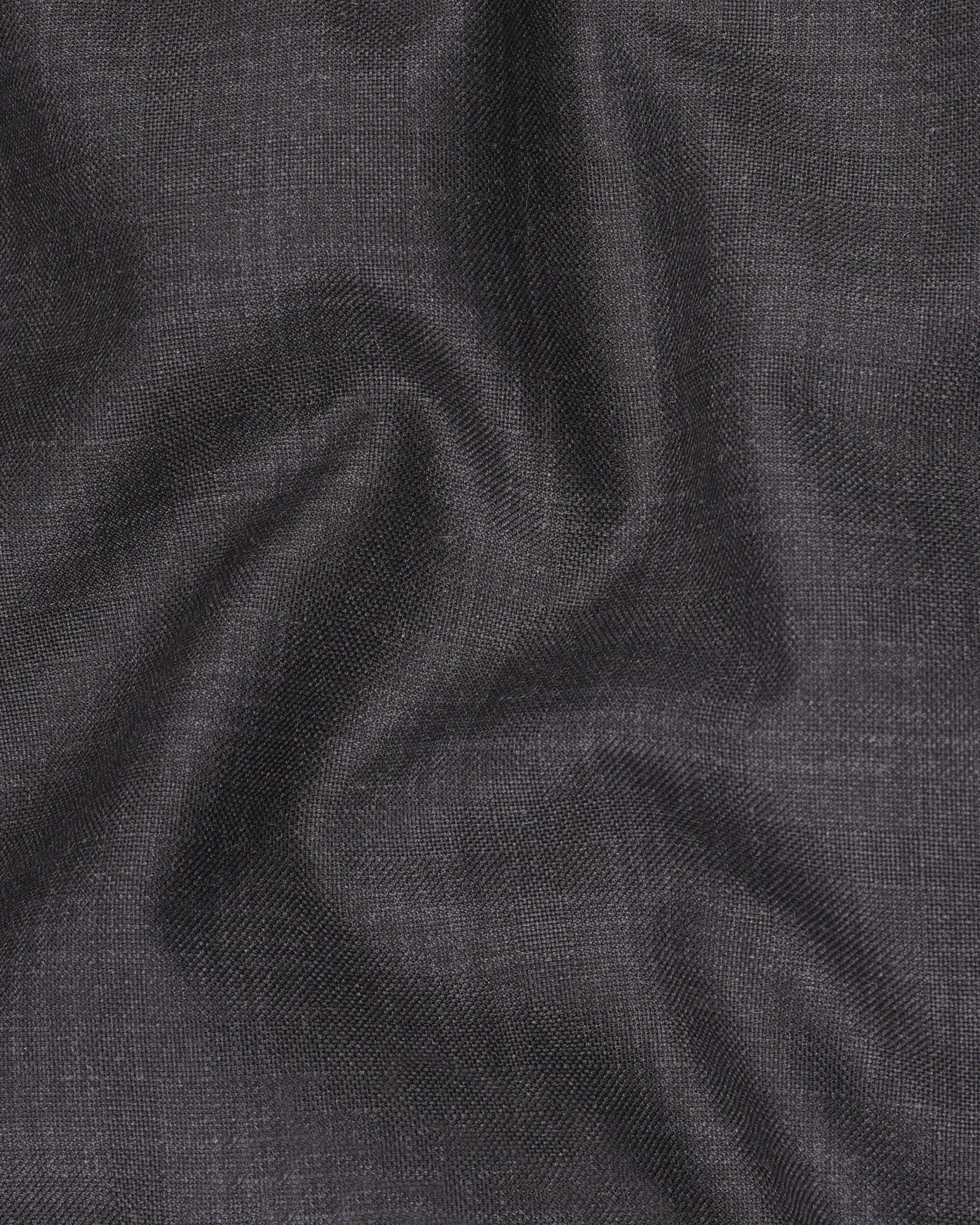 Iridium Gray Subtle Plaid Single Breasted Suit sold by French Crown product image thumbnail 3