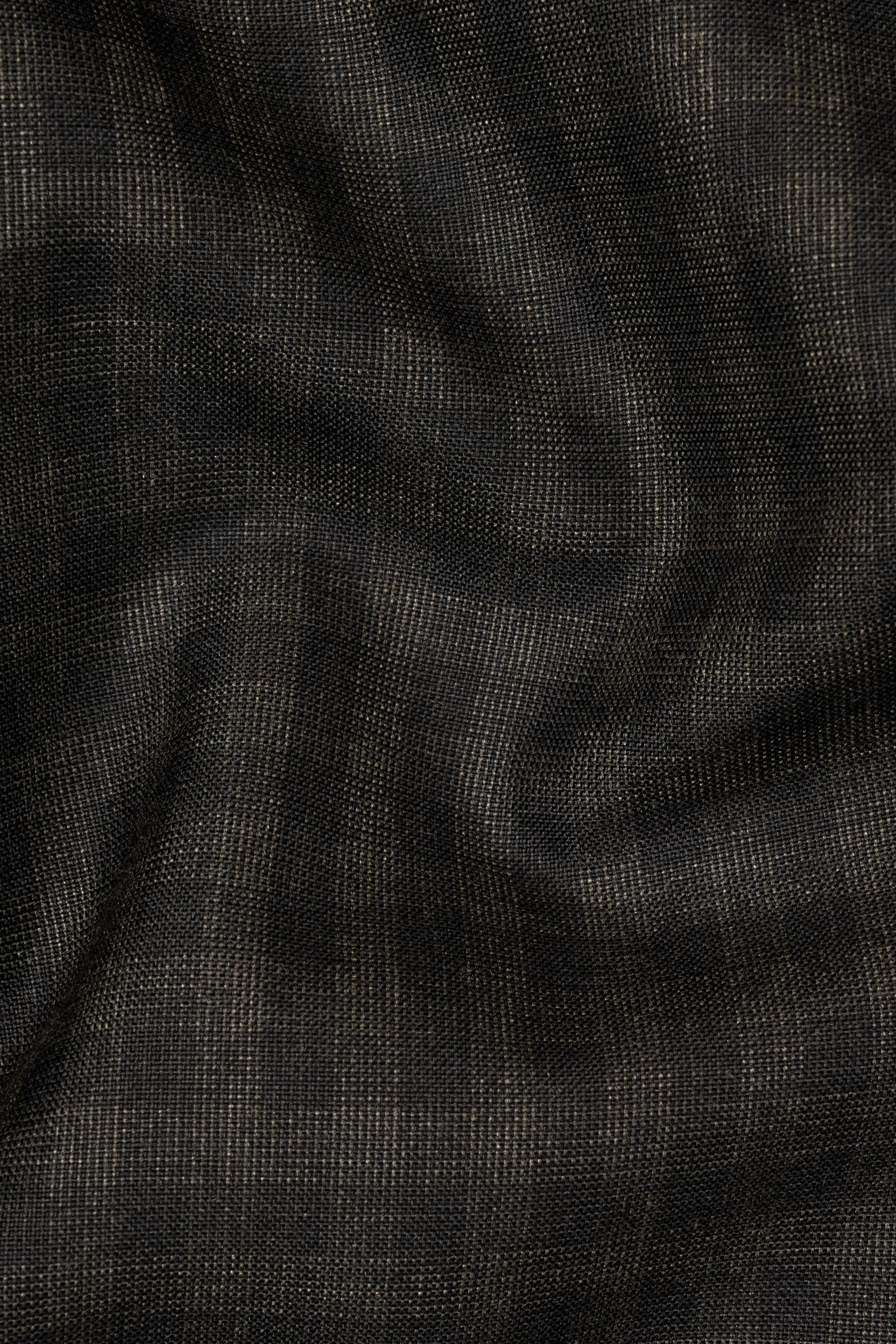 Thunder Gray Plaid Wool Rich Blazer sold by French Crown product image thumbnail 3