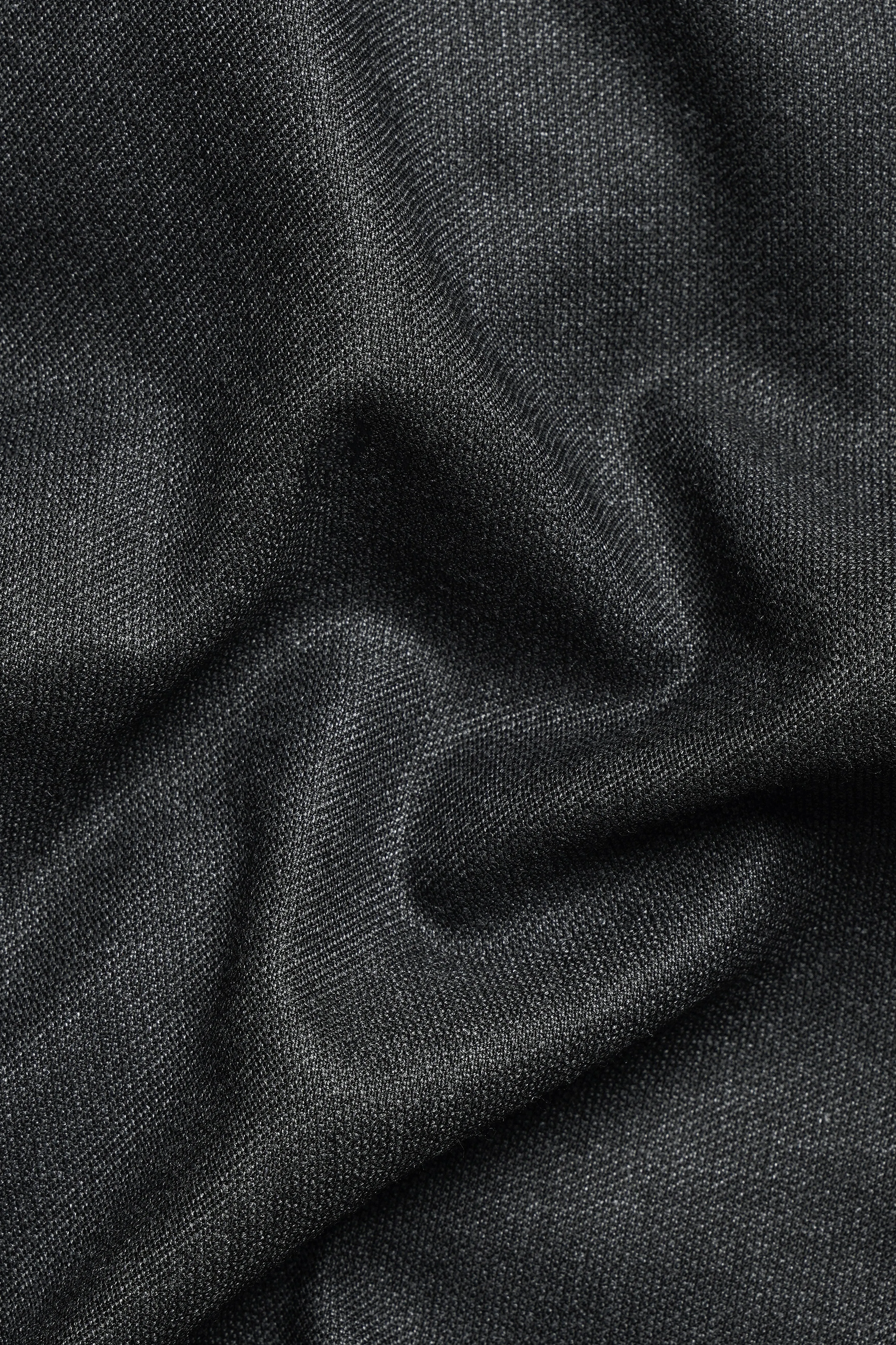 Gunmetal Grey Cross Placket Wool Rich Bandhgala Blazer sold by French Crown product image thumbnail 3