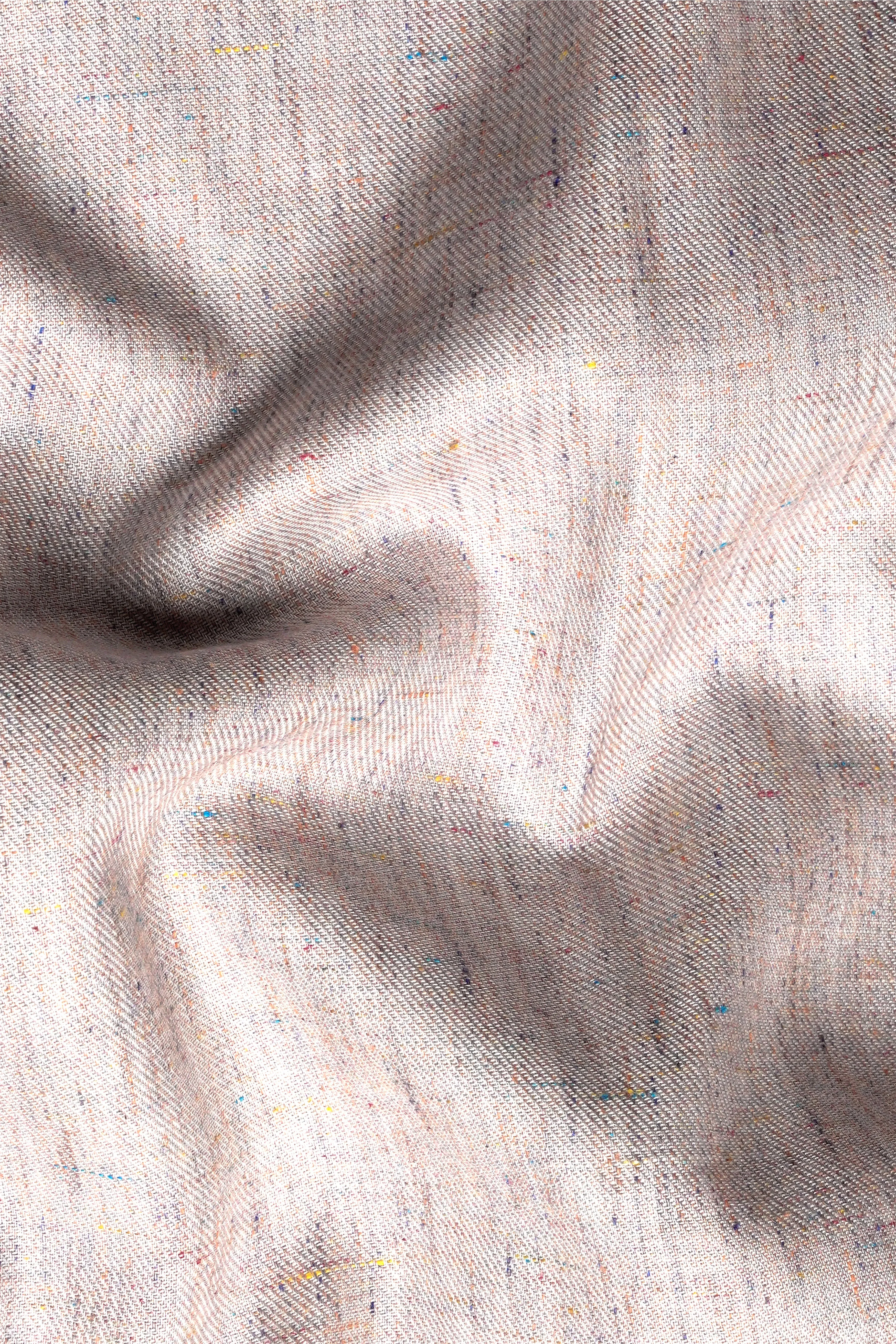 Dawn Brown with White Cuffs and Collar Twill Premium Cotton Shirt sold by French Crown product image thumbnail 3