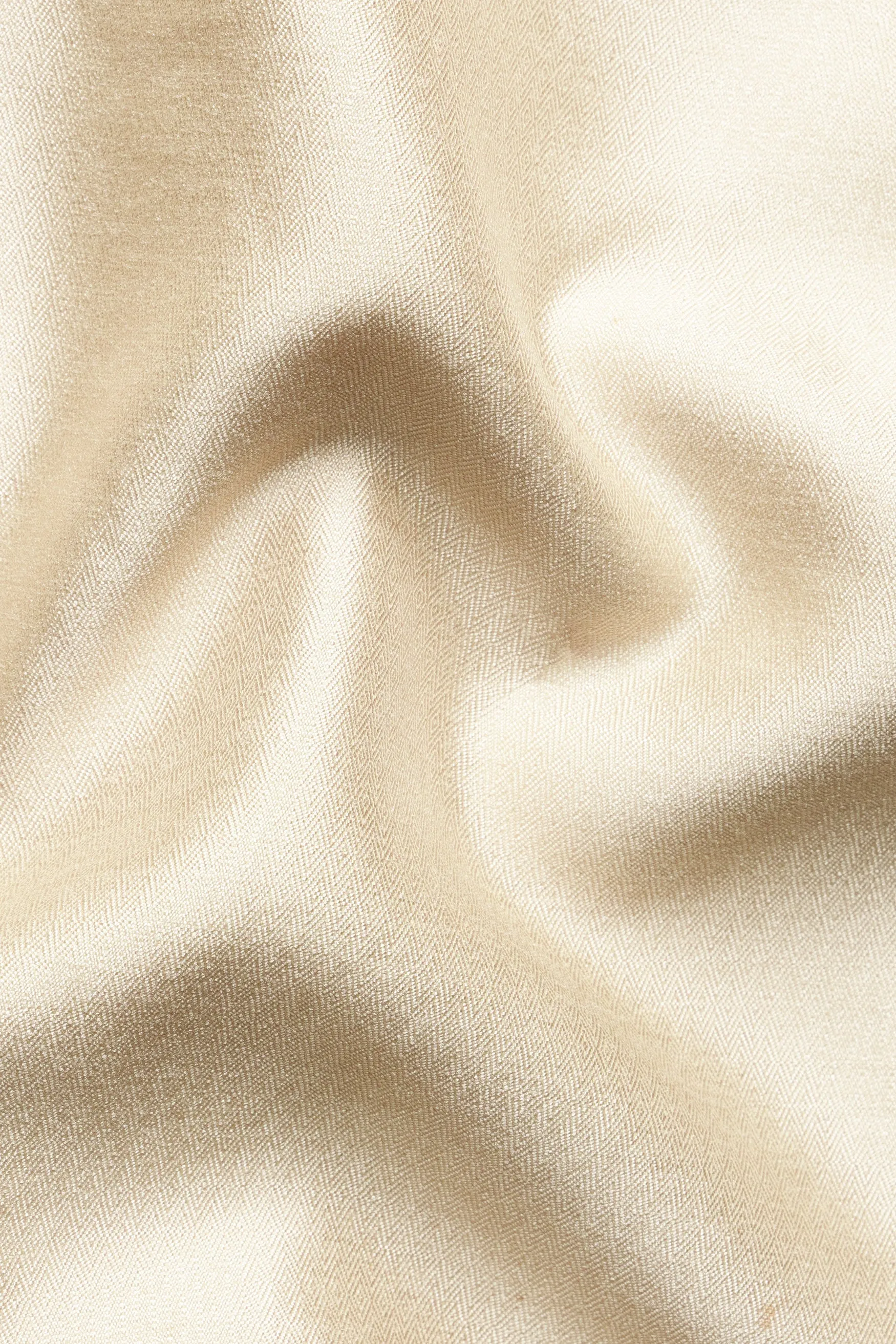 Almond Brown Kurta Set with Fuscous Green and Mongoose Brown Floral Jacquard Textured Designer Nehru Jacket sold by French Crown product image thumbnail 4