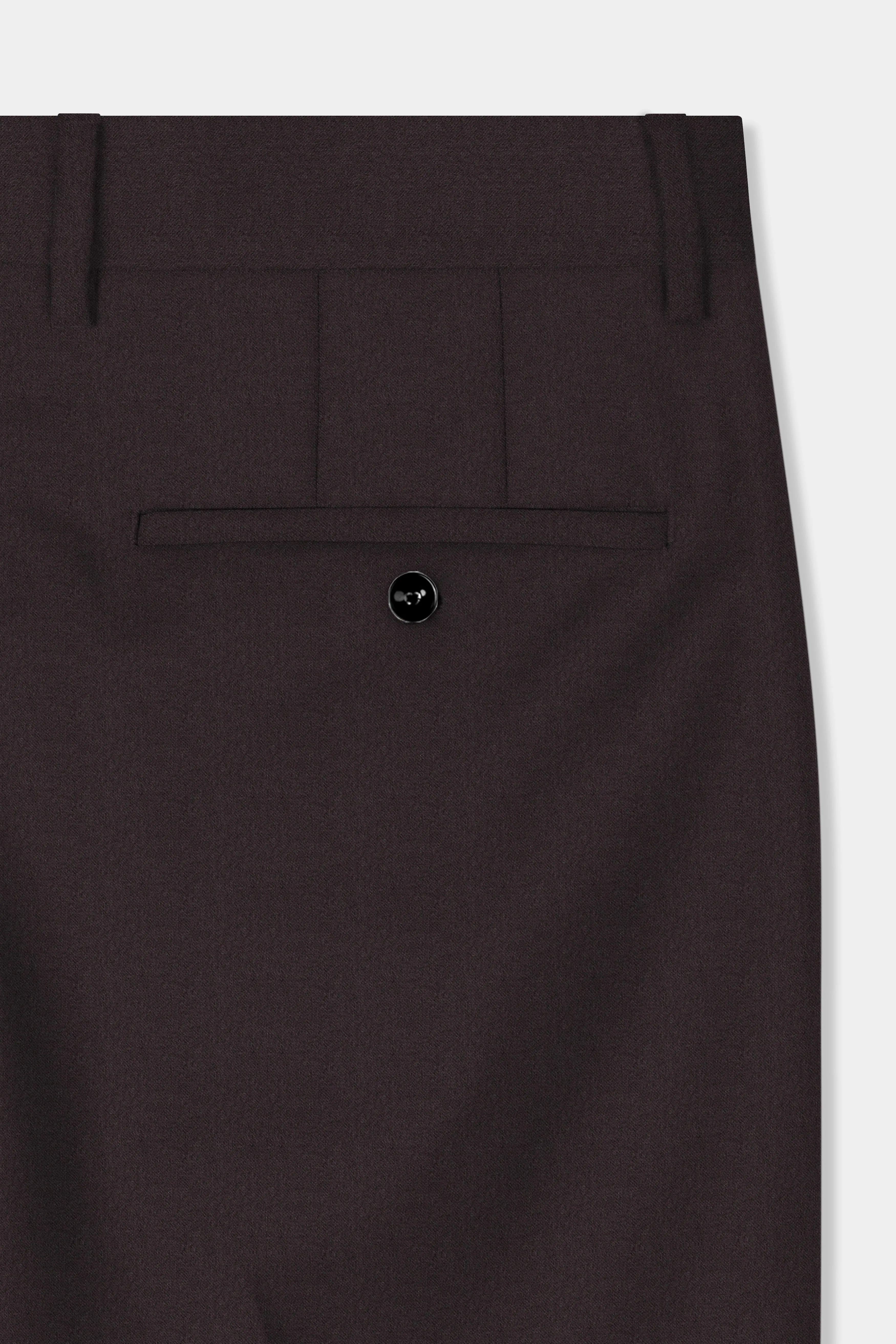 Birch Brown Wool Rich Pant sold by French Crown product image thumbnail 4