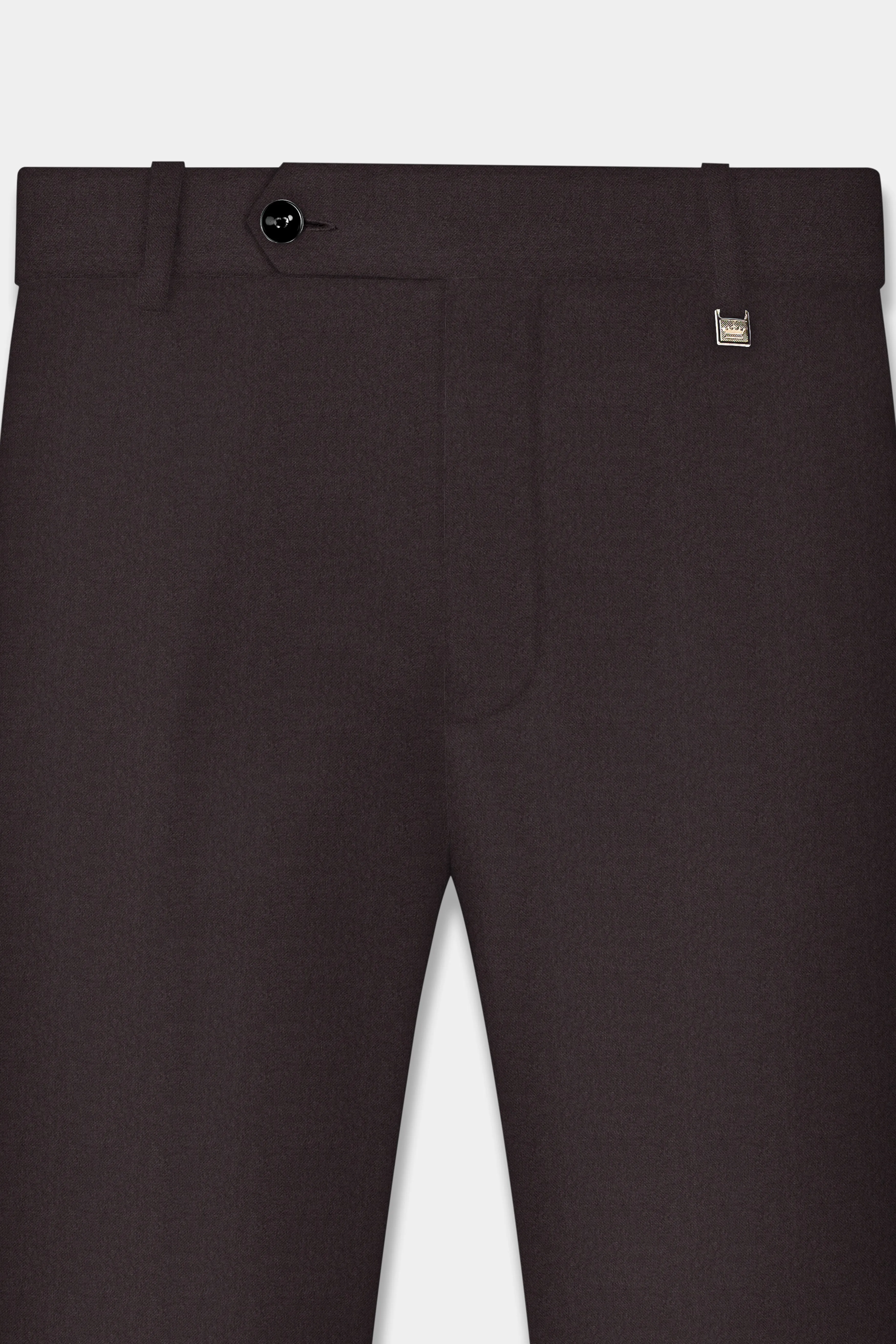 Birch Brown Wool Rich Pant sold by French Crown product image thumbnail 5