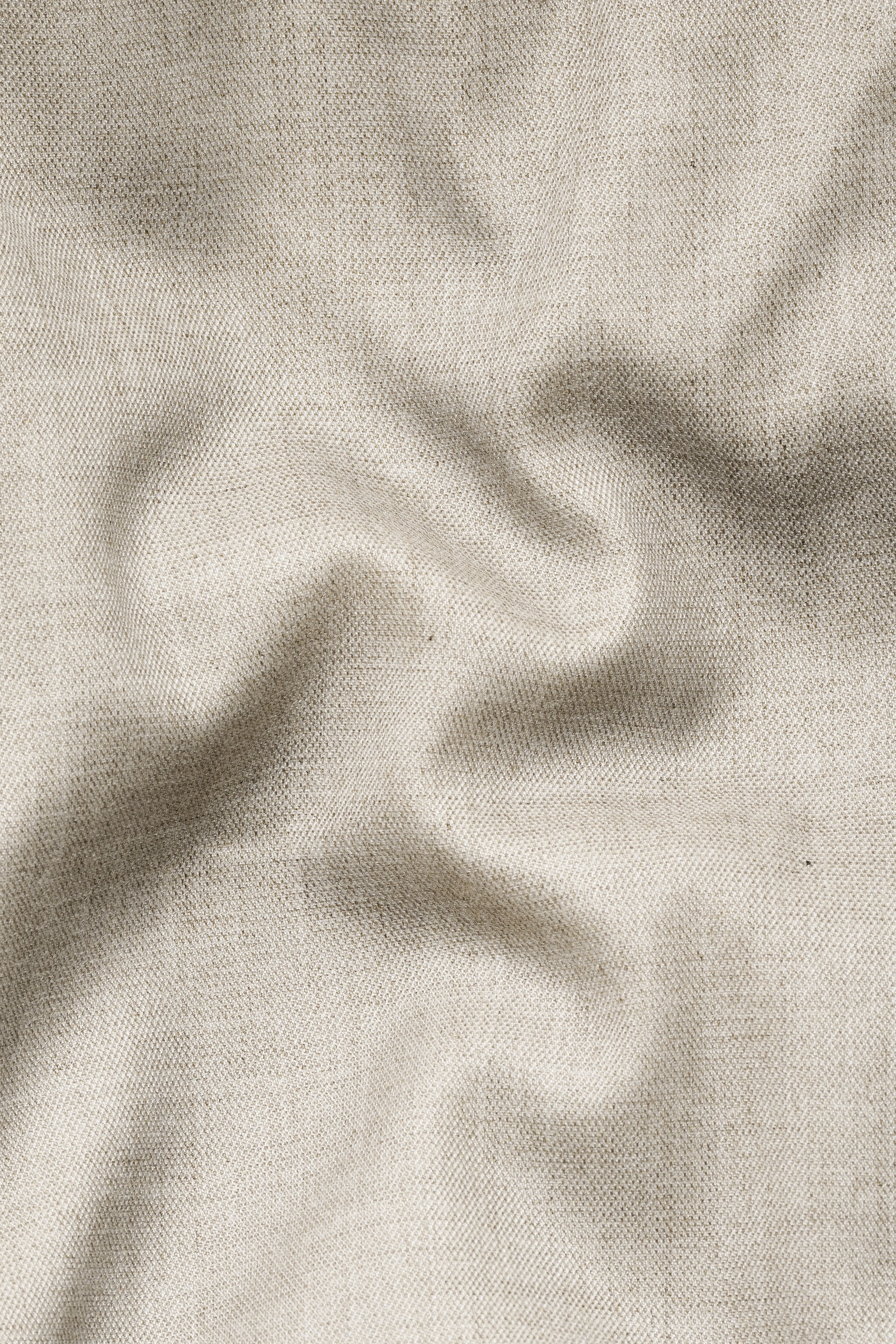 Oyster Cream Luxurious Linen Blazer sold by French Crown product image thumbnail 3