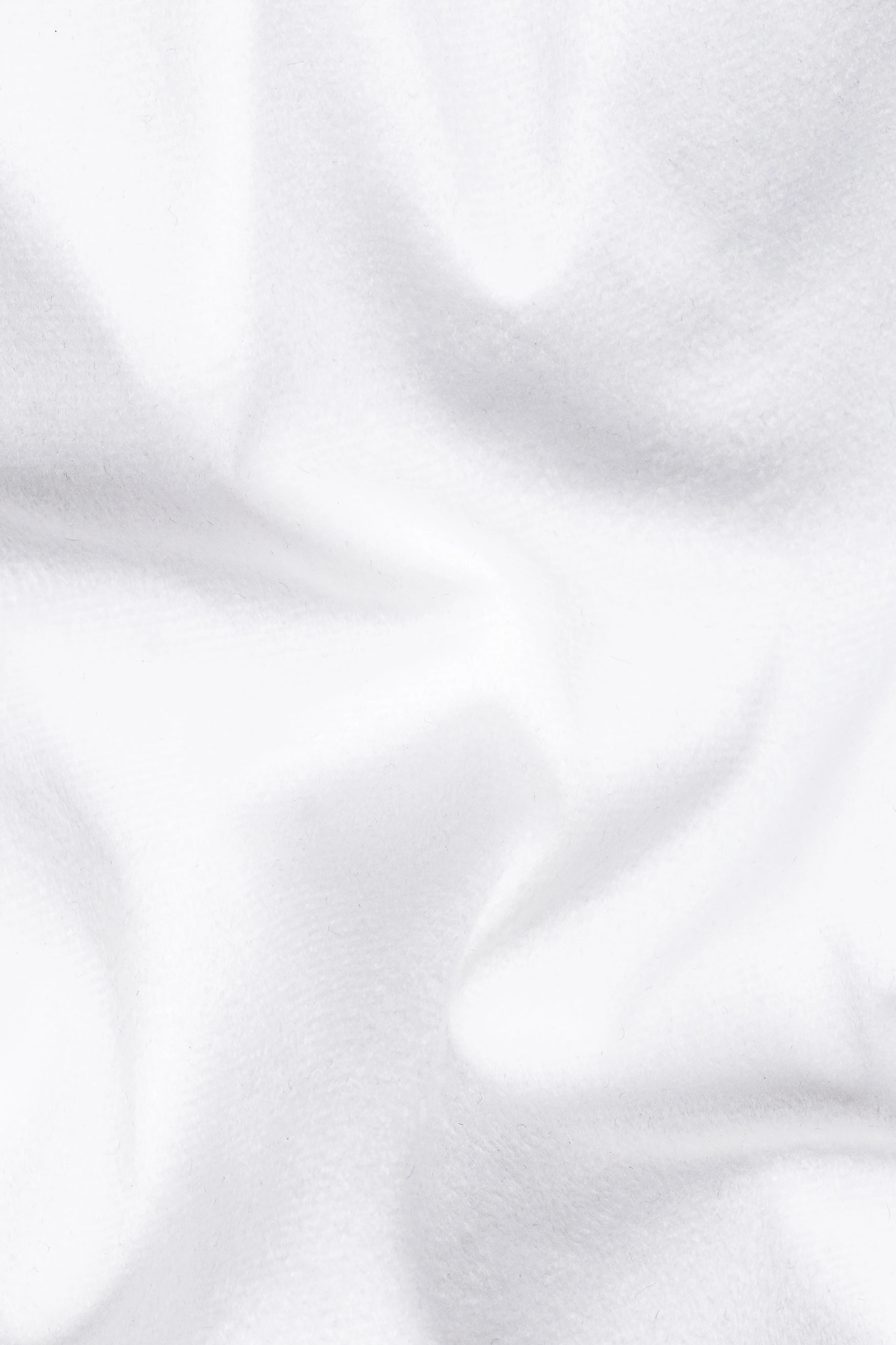 Bright White Velvet Nehru Jacket sold by French Crown product image thumbnail 3