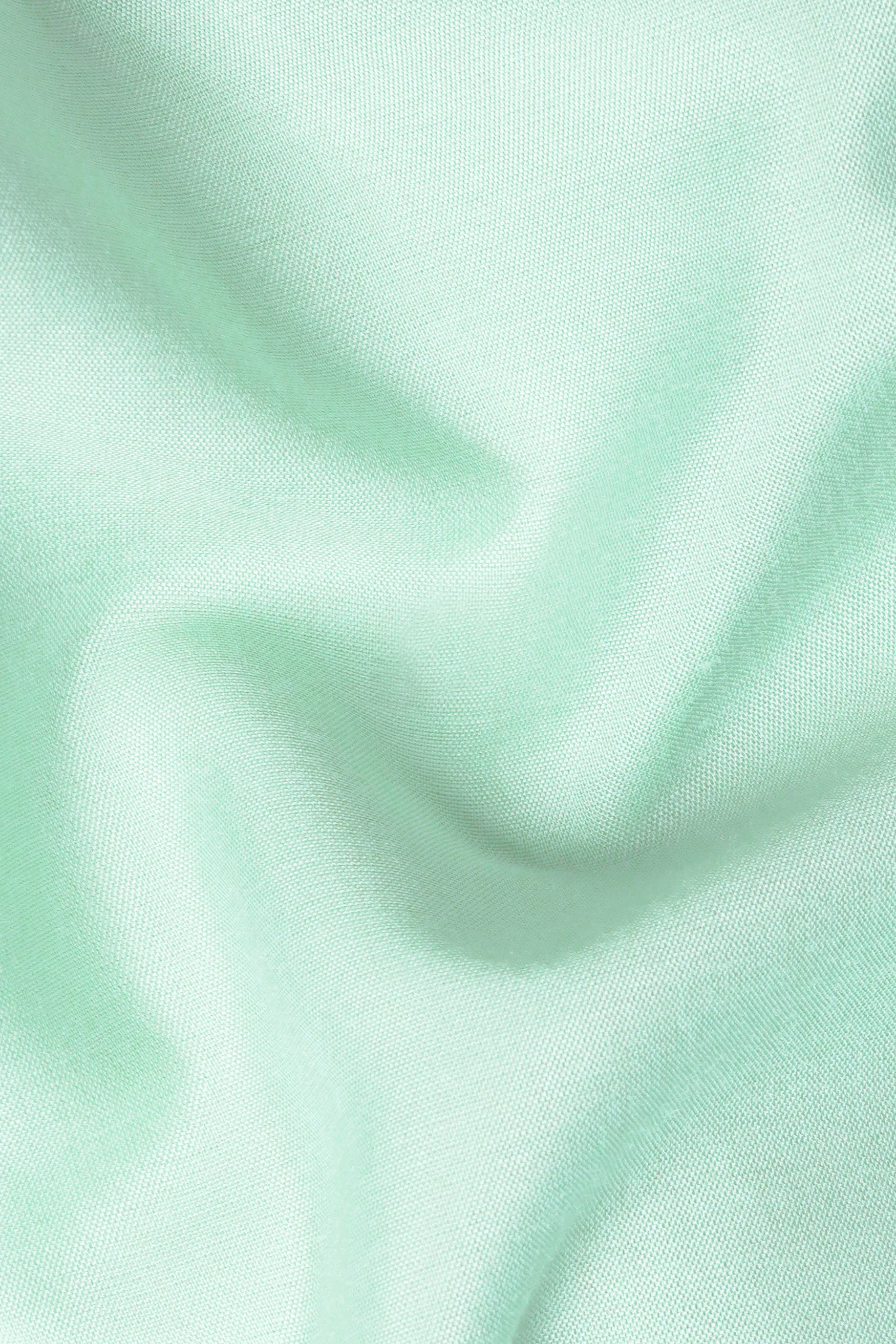 Jagged Green Subtle Sheen Viscose Kurta Set sold by French Crown product image thumbnail 3
