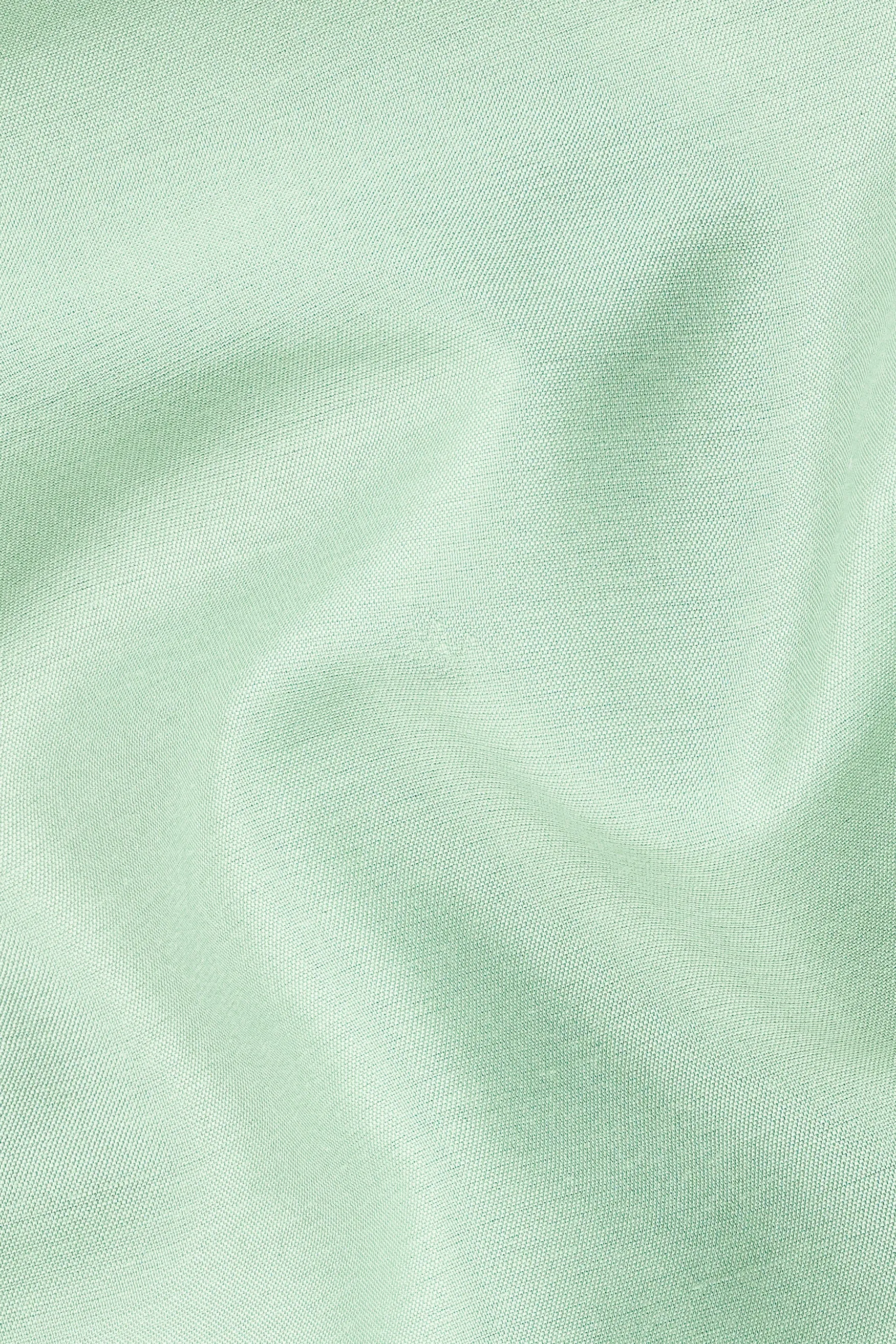 Sprout Green Subtle Sheen Viscose Kurta sold by French Crown product image thumbnail 3