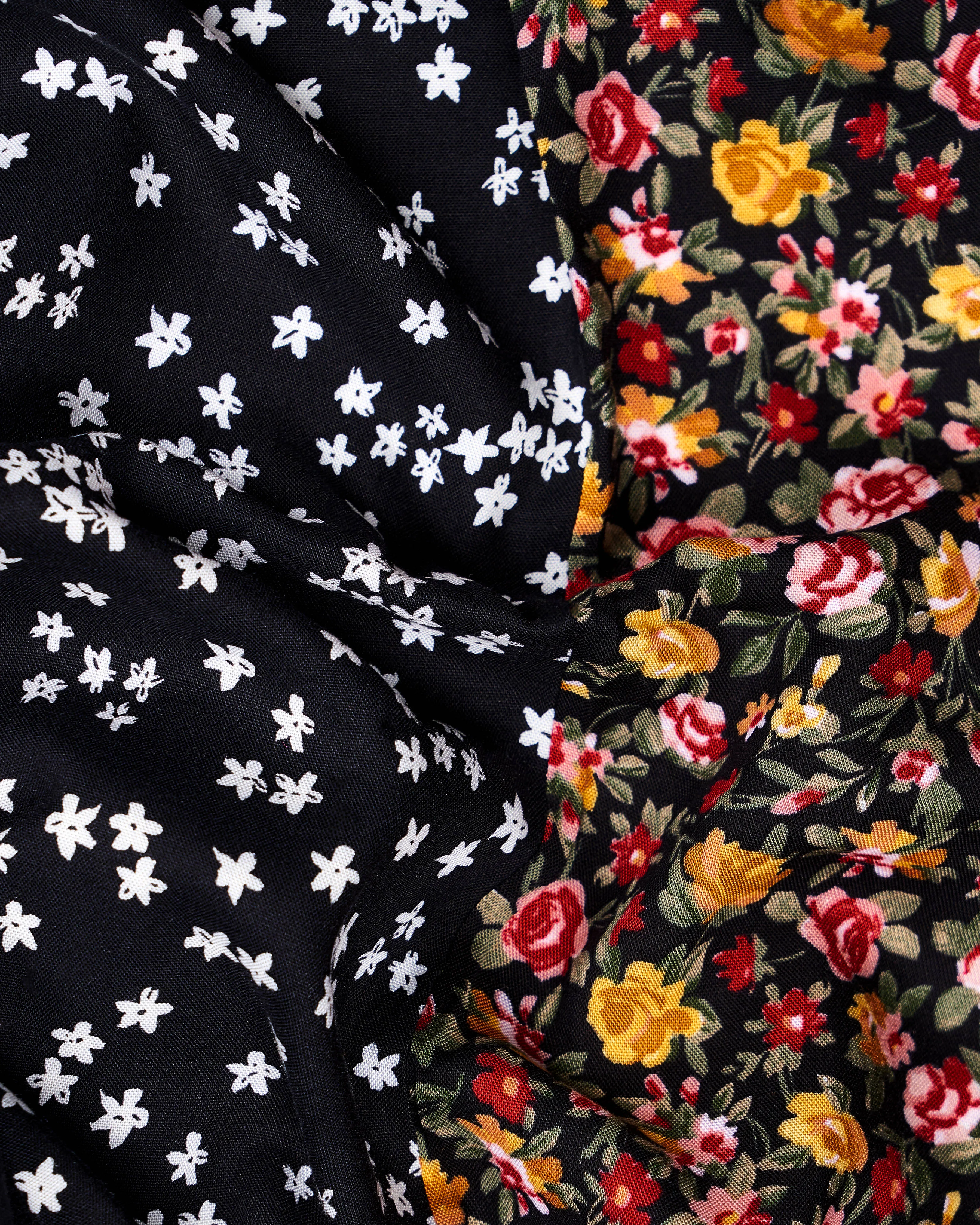 Jade Black Ditsy Printed Premium Cotton Shirt sold by French Crown product image thumbnail 3