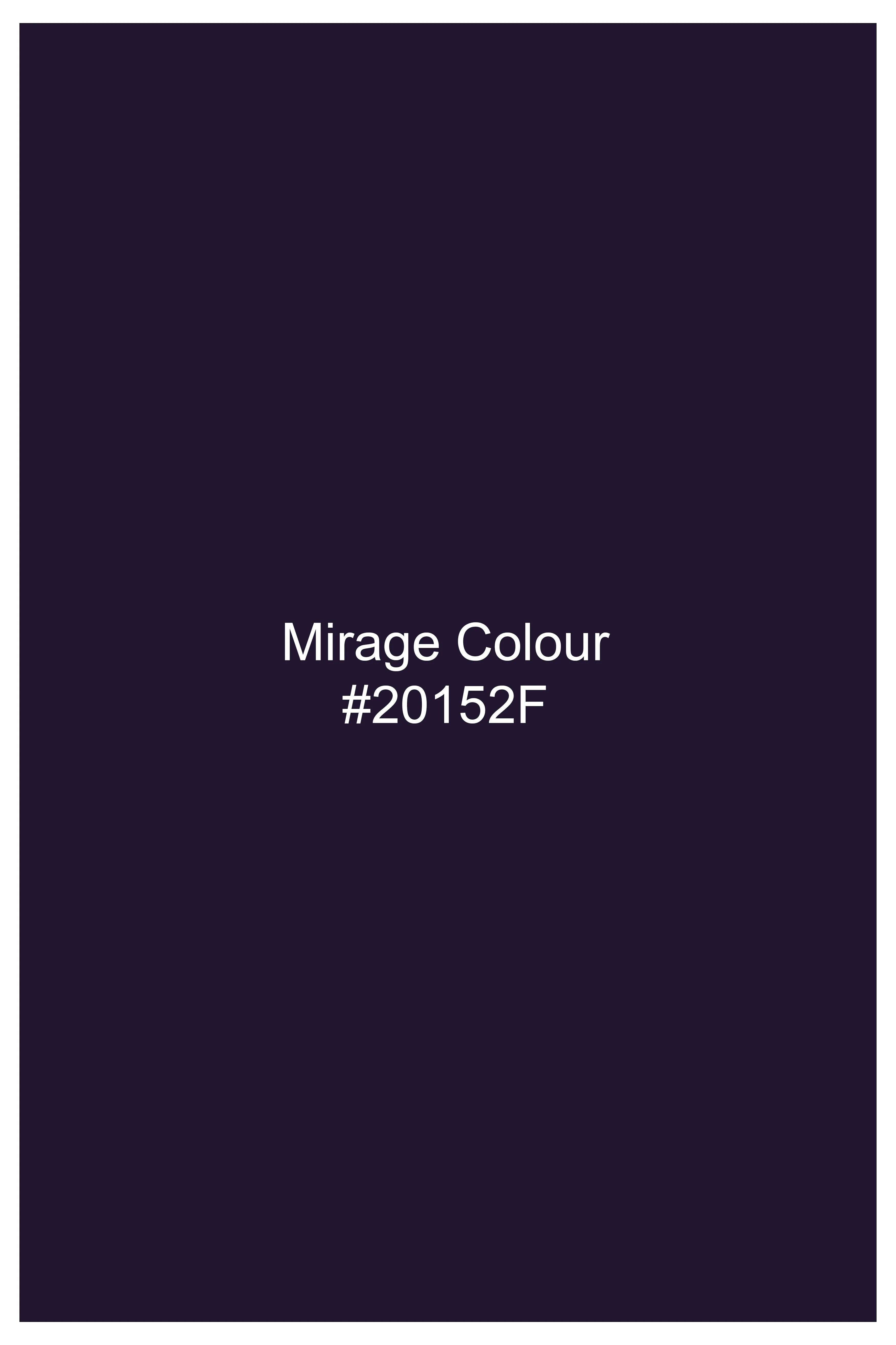 Bluvoro-Mirage Blue Textured Tweed Waistcoat sold by French Crown product image thumbnail 5