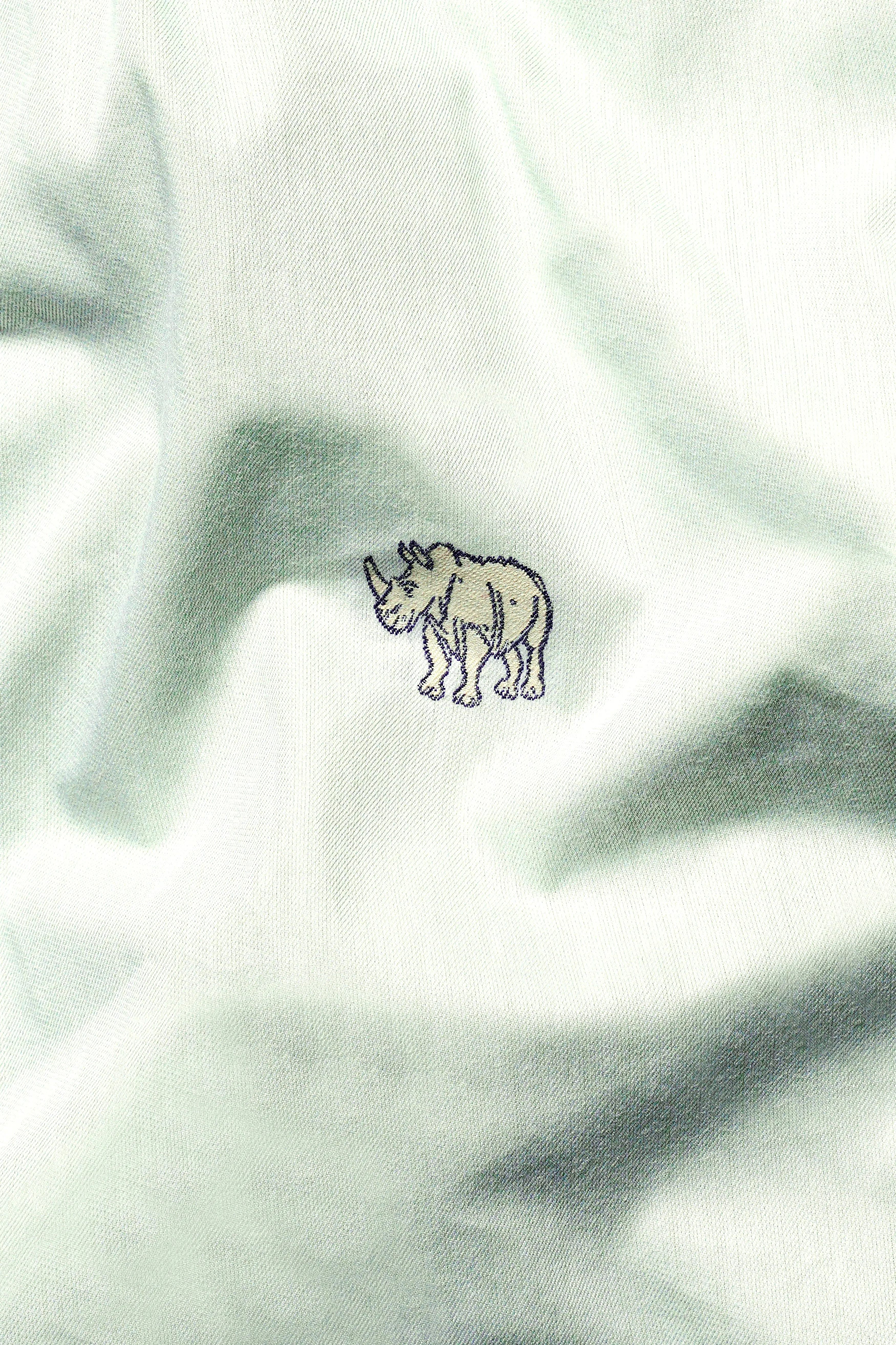 Edward Green Jacquard Textured Premium Giza Cotton Shirt sold by French Crown product image thumbnail 2