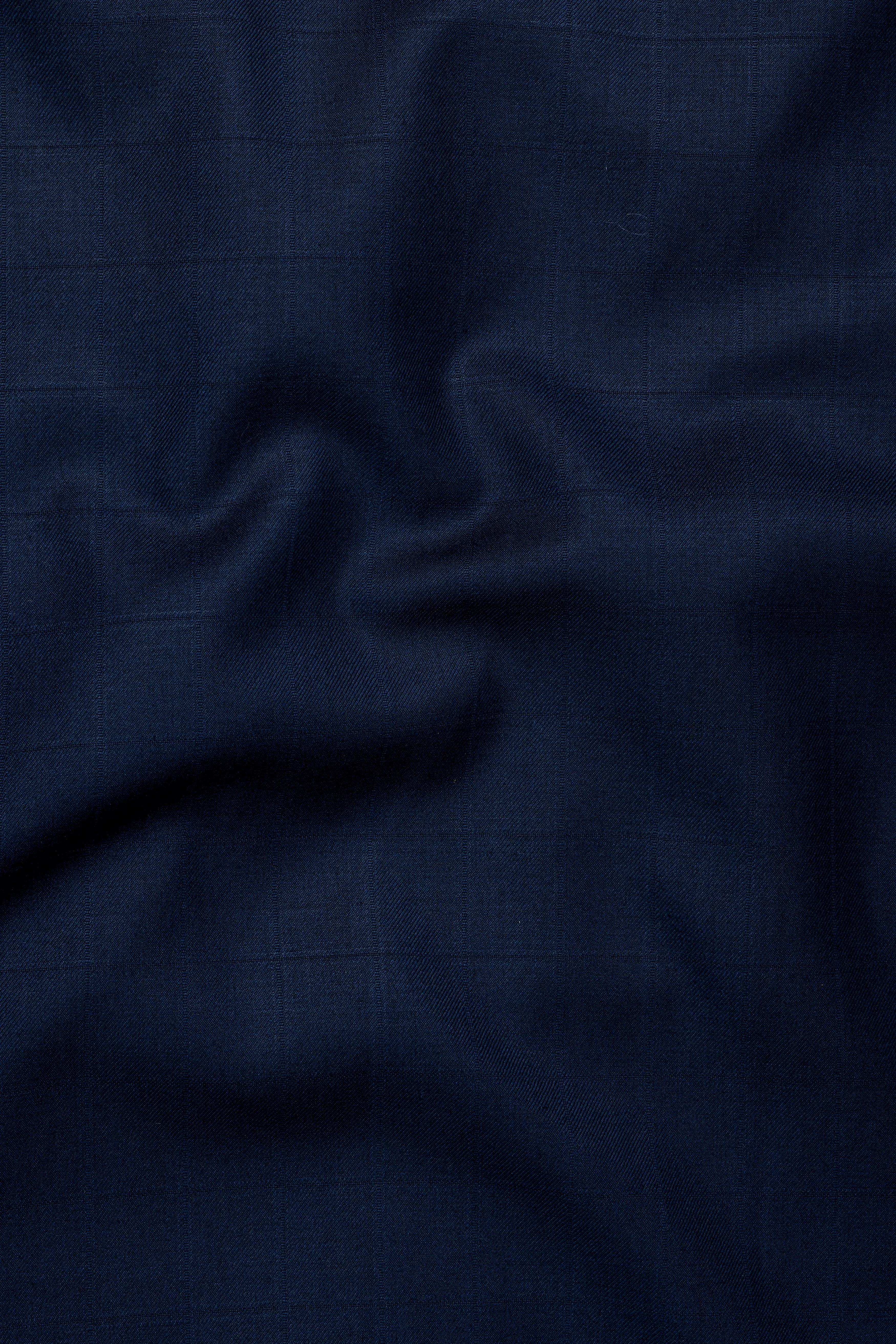 Tuna Blue Wool Rich Waistcoat sold by French Crown product image thumbnail 3