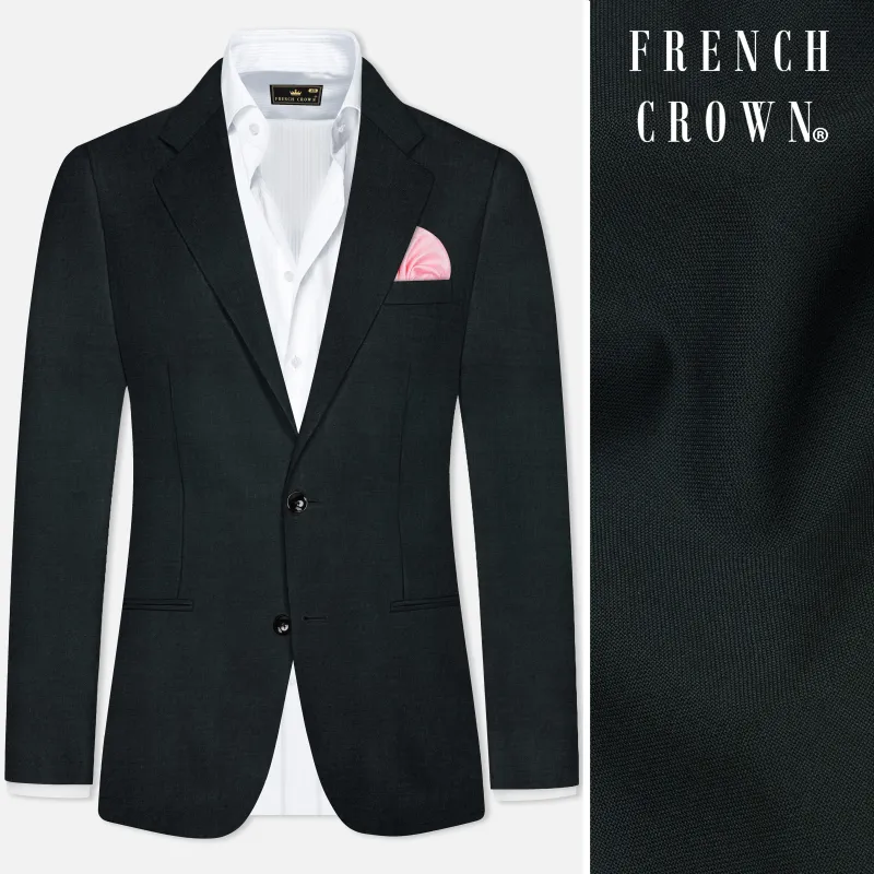 Gable Green Single Breasted Wool Rich Blazer sold by French Crown