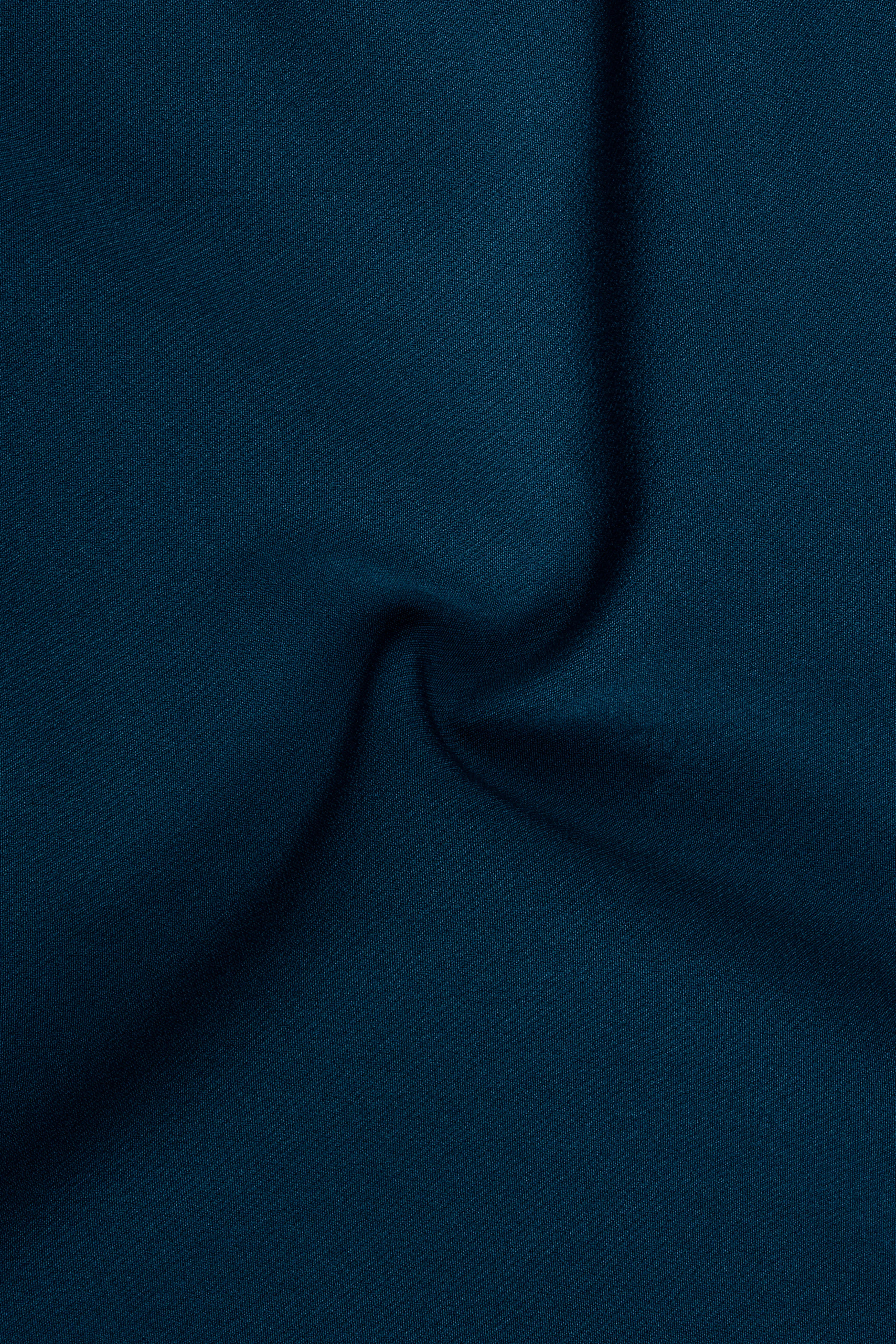 Aureblu-Korean Prussian Blue 4-Way Stretch Wrinkle-Free Fluid Drape Fabric Single Breasted Suit sold by French Crown product image thumbnail 3