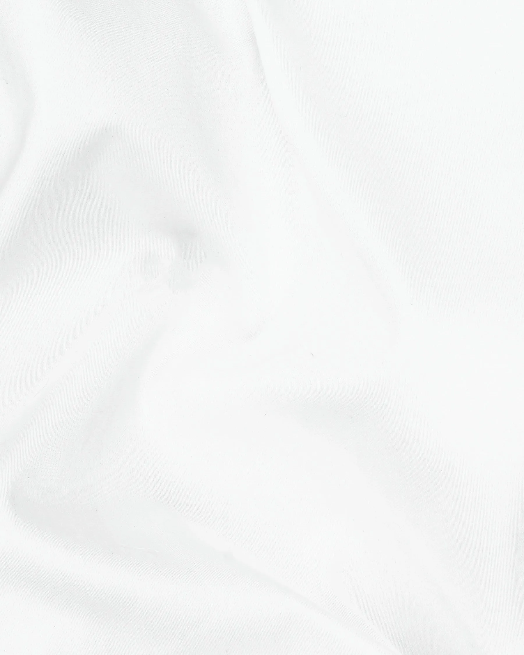 Bright White with Black Patch Collar Premium Cotton Women's Suit sold by French Crown product image thumbnail 3