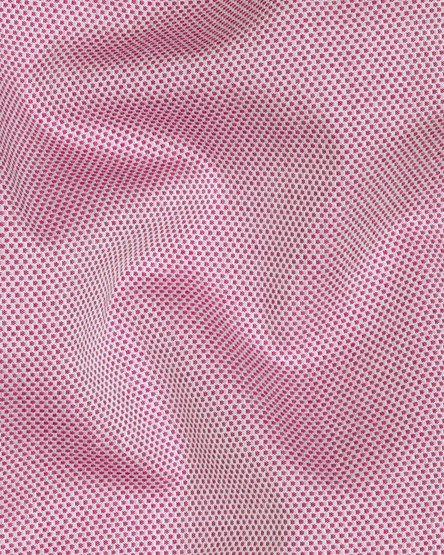 Purple Dobby Textured Premium Giza Cotton Shirt sold by French Crown product image thumbnail 3