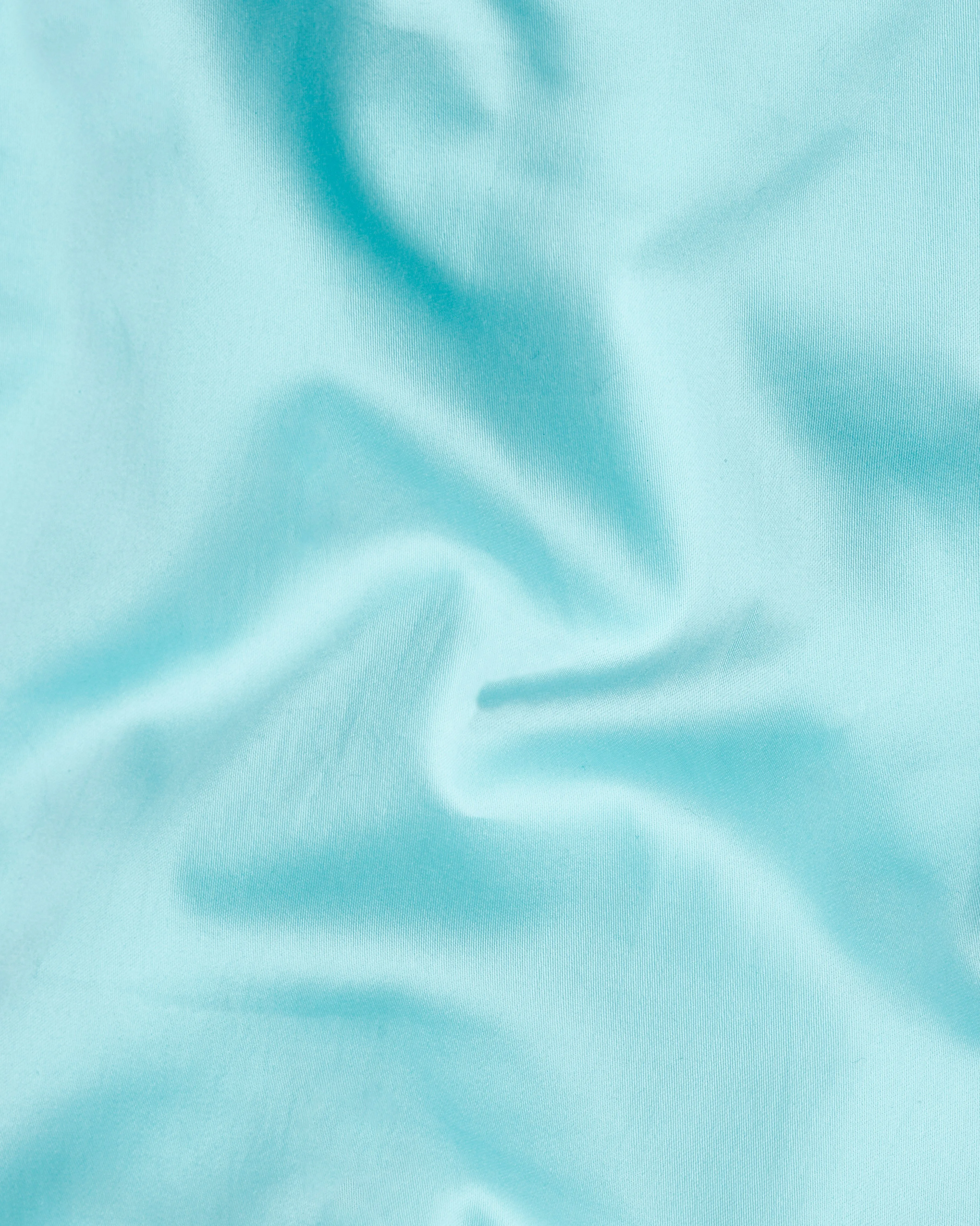 Blizzard Blue Subtle Sheen Super Soft Premium Cotton Shirt sold by French Crown product image thumbnail 2