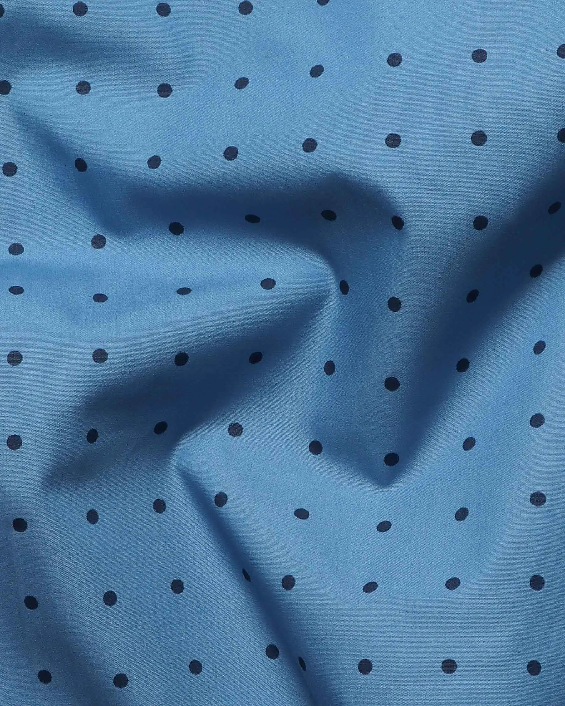 Yale Blue Premium Cotton Shirt sold by French Crown product image thumbnail 2