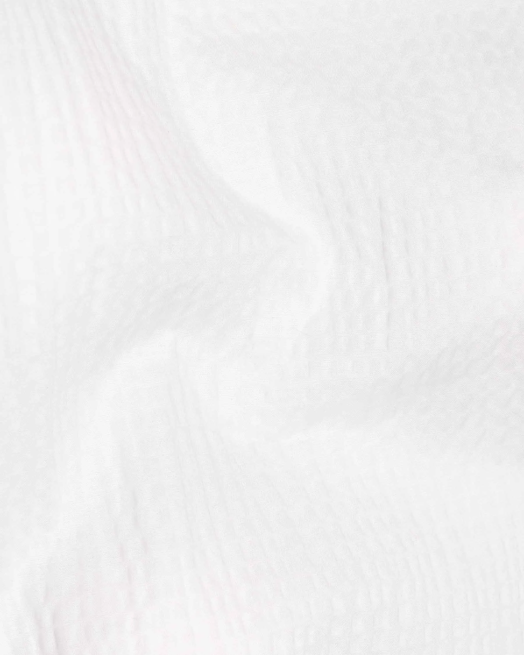 Bright White Seersucker Giza Cotton Shirt sold by French Crown product image thumbnail 2