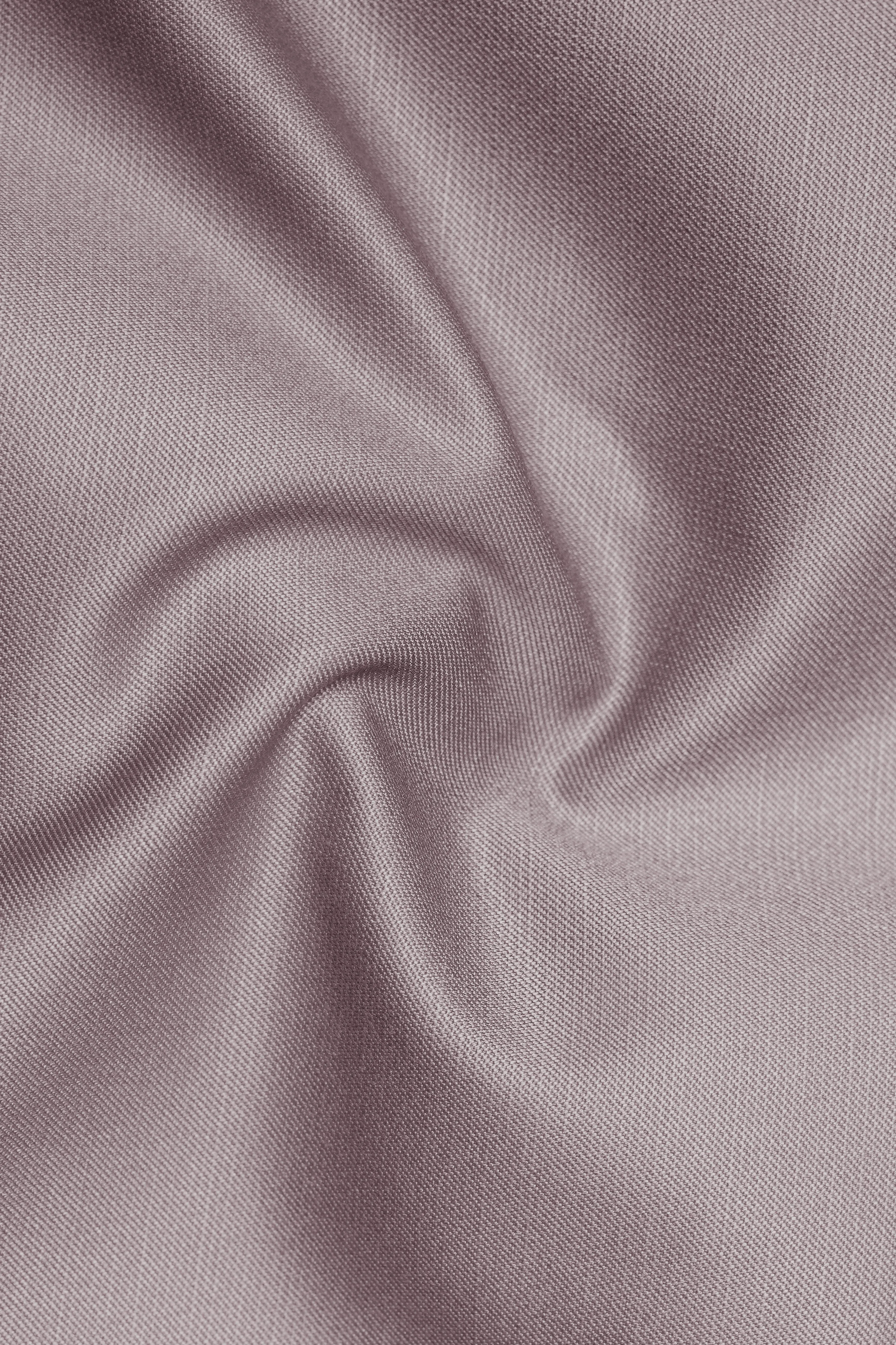 Amour-Dusty Brown Solid Wool Rich Slight Stretch Waistcoat sold by French Crown product image thumbnail 3