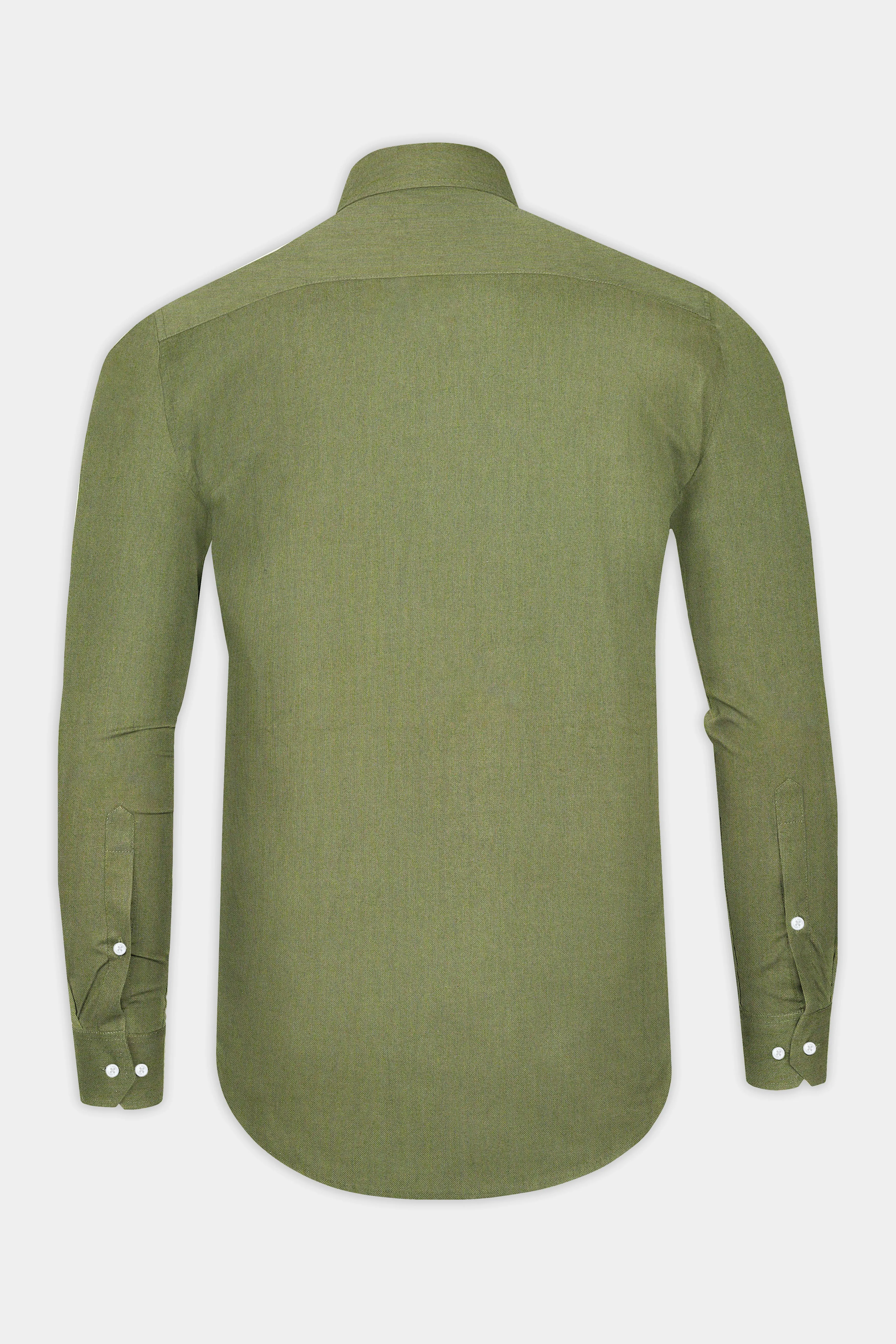 Verdigris Green Royal Oxford Shirt sold by French Crown product image thumbnail 5