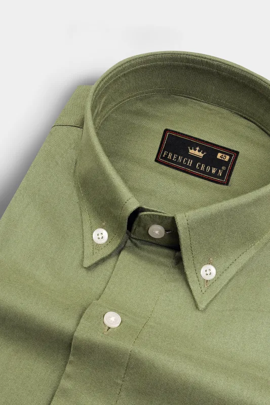 Verdigris Green Royal Oxford Shirt sold by French Crown