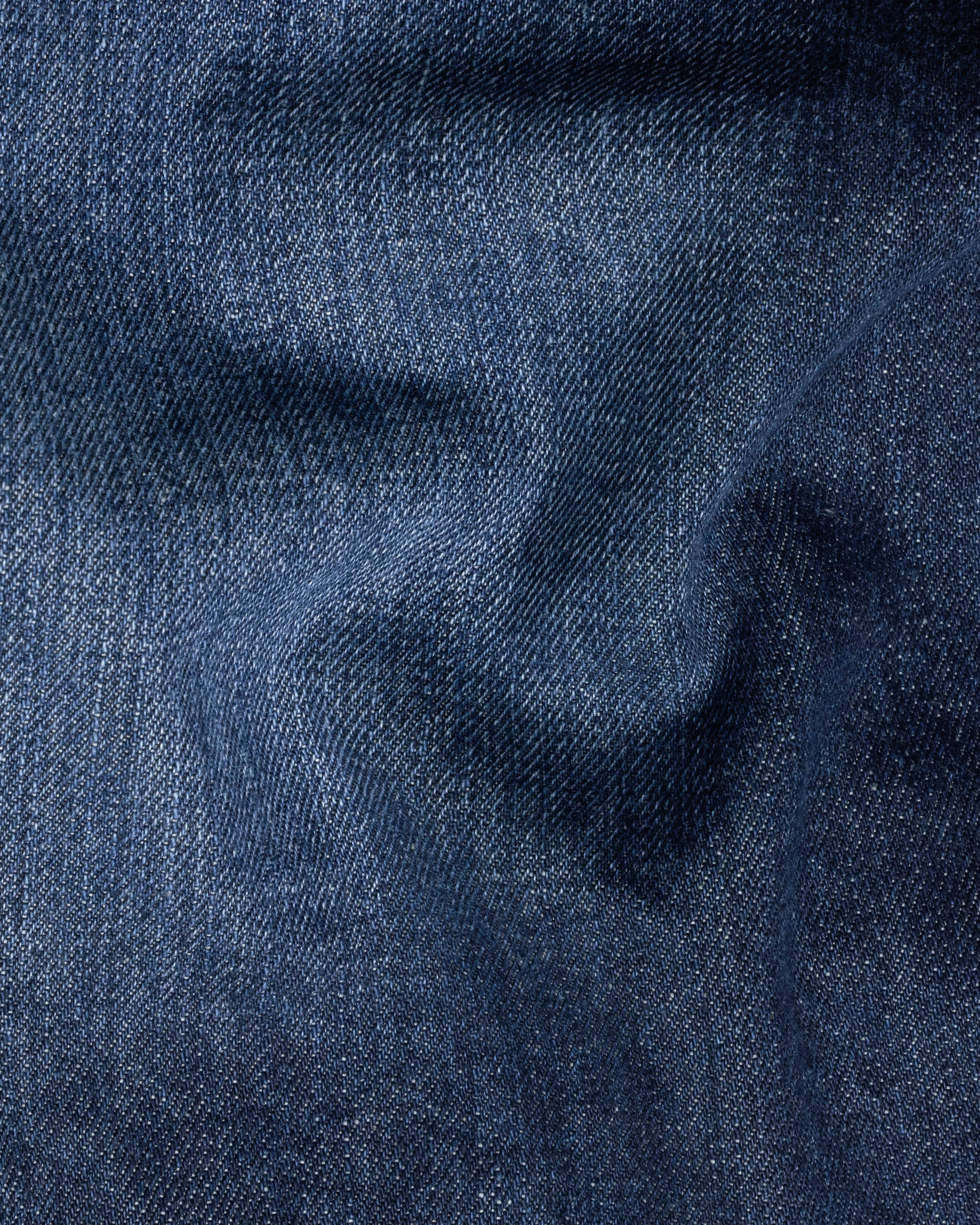 Rhino Blue Mildly Distressed Washed Denim Shorts sold by French Crown product image thumbnail 3