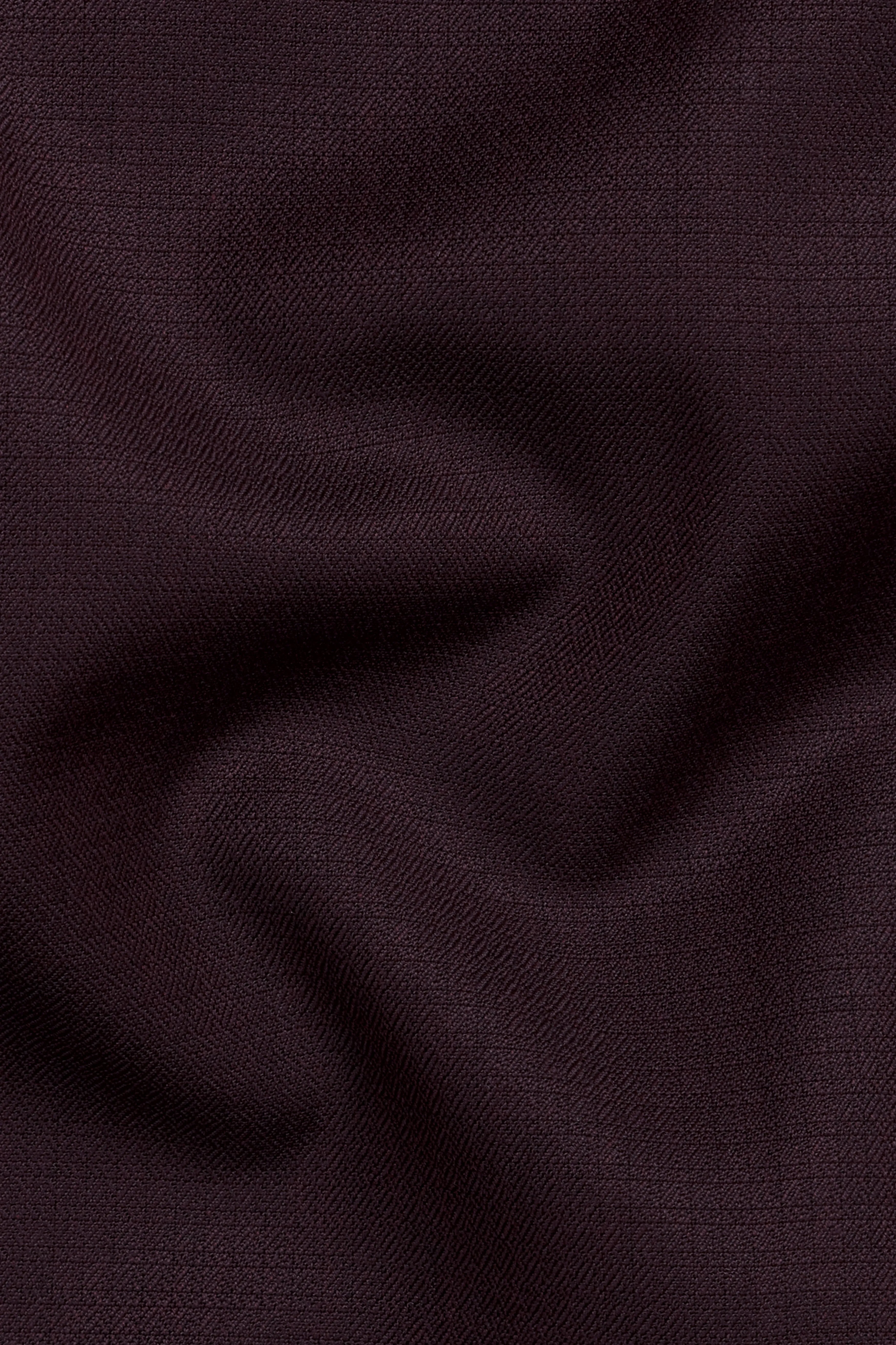 Eclipse Maroon Wool Rich Nehru Jacket sold by French Crown product image thumbnail 3