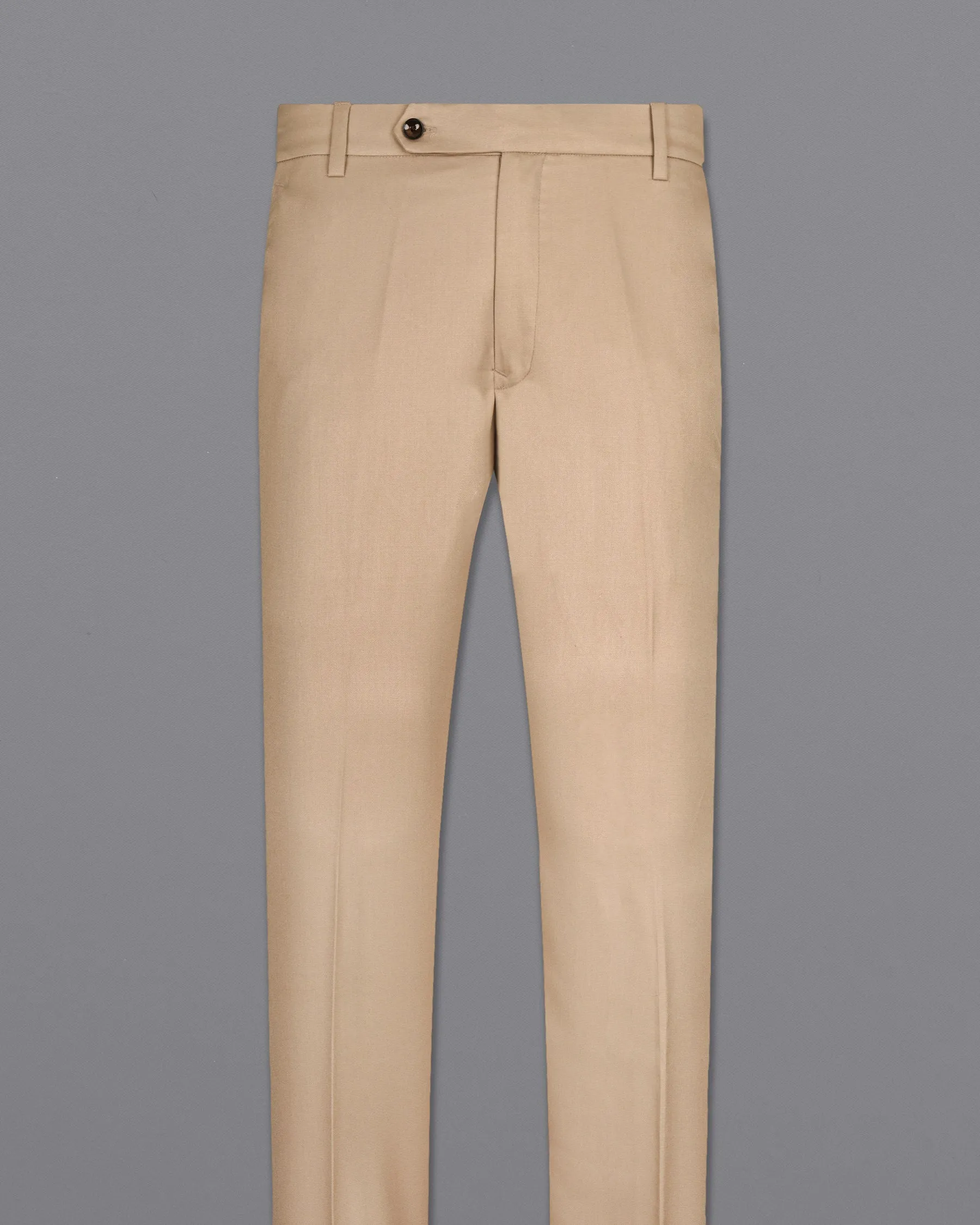Vanilla Brown Wool Rich Pant sold by French Crown product image thumbnail 4