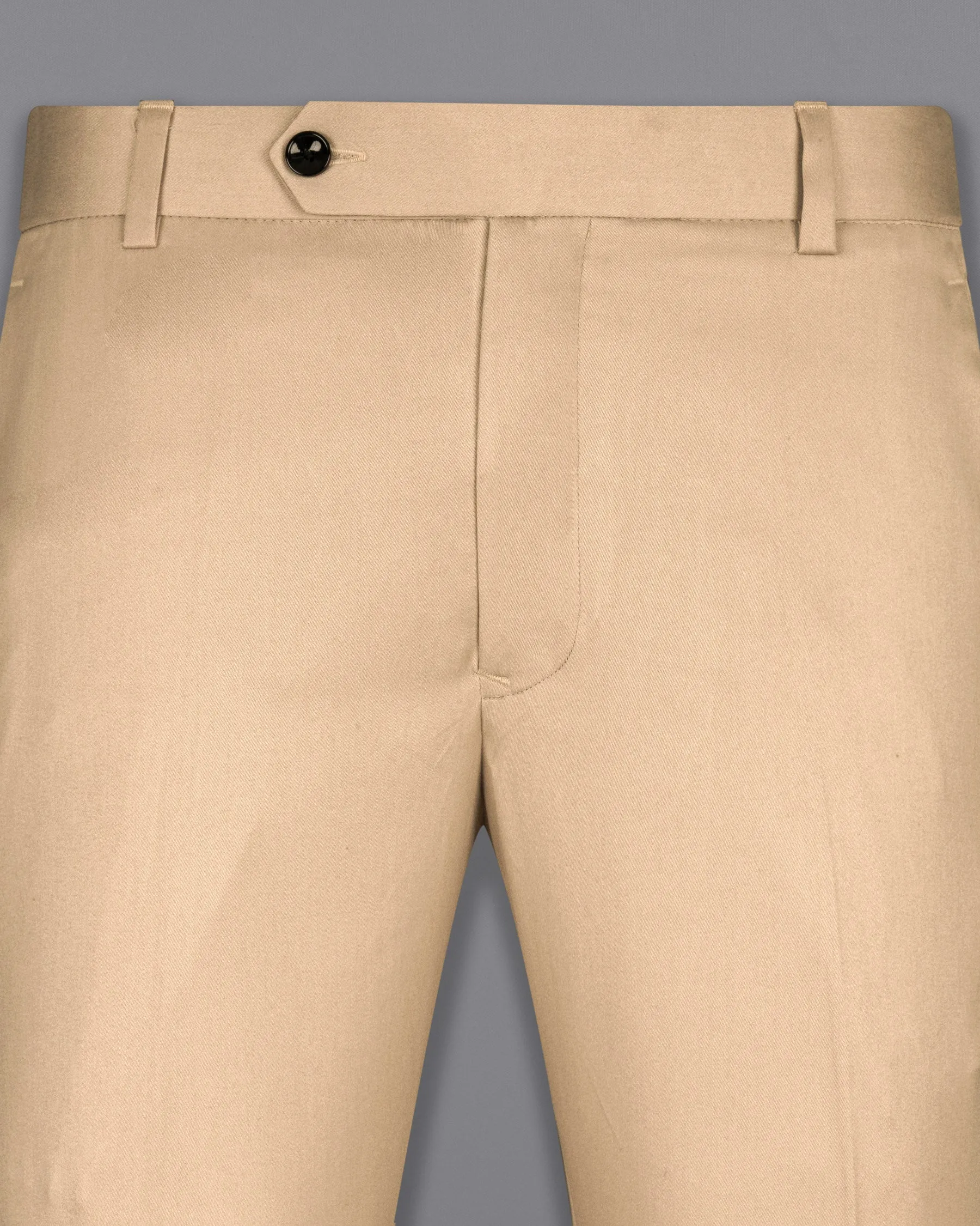 Vanilla Brown Wool Rich Pant sold by French Crown product image thumbnail 2