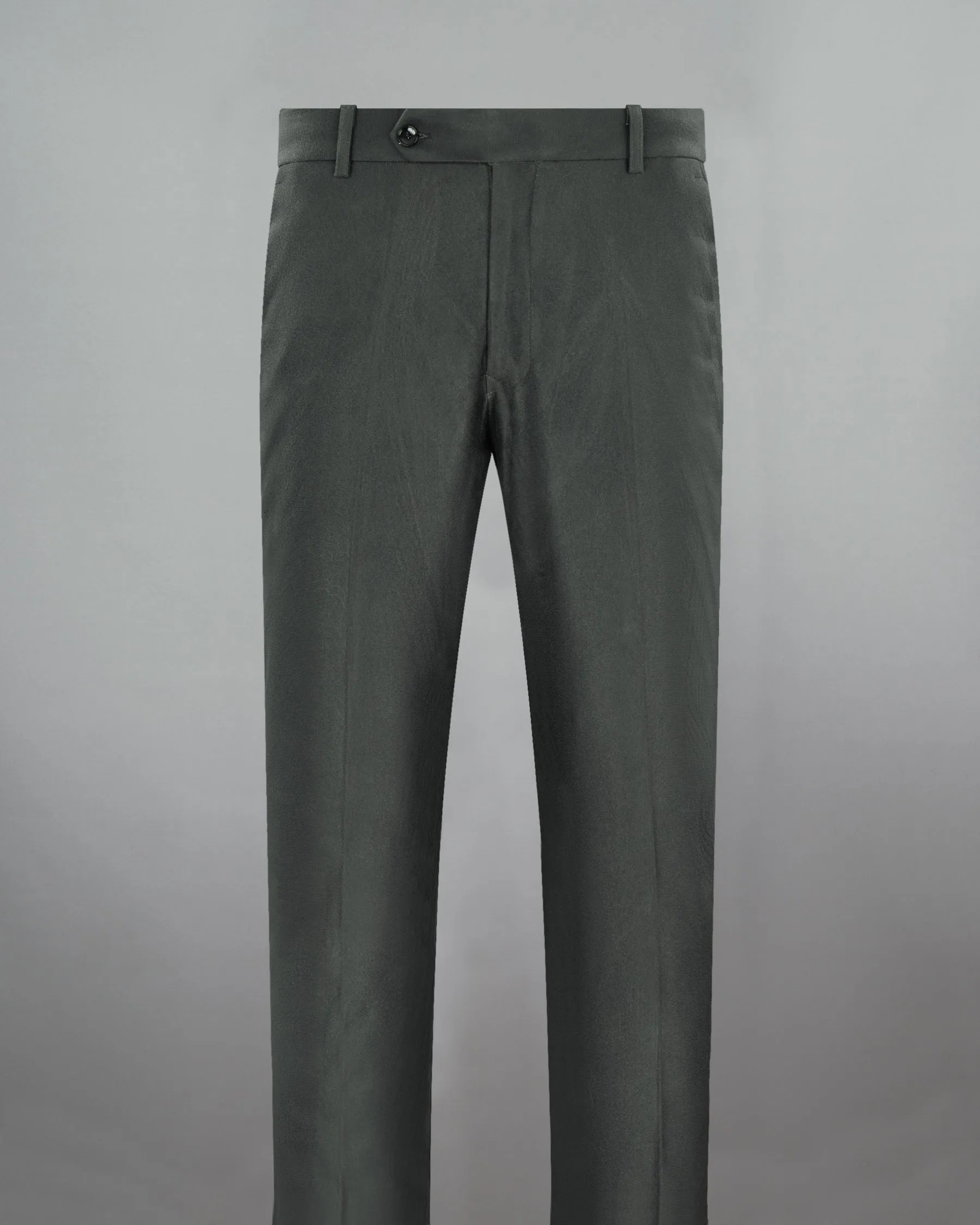Greyish Green Premium Cotton Pant sold by French Crown product image thumbnail 4