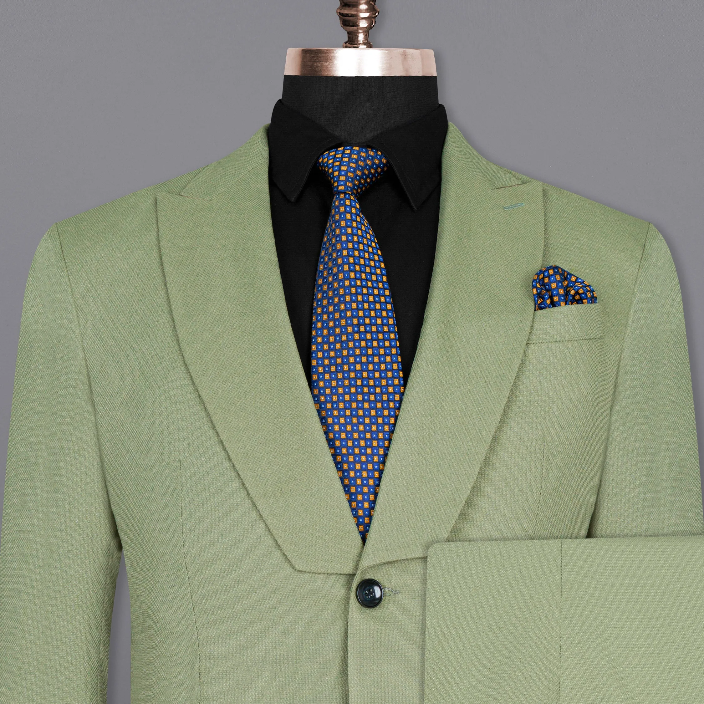 Schist Green Woolrich Suit sold by French Crown