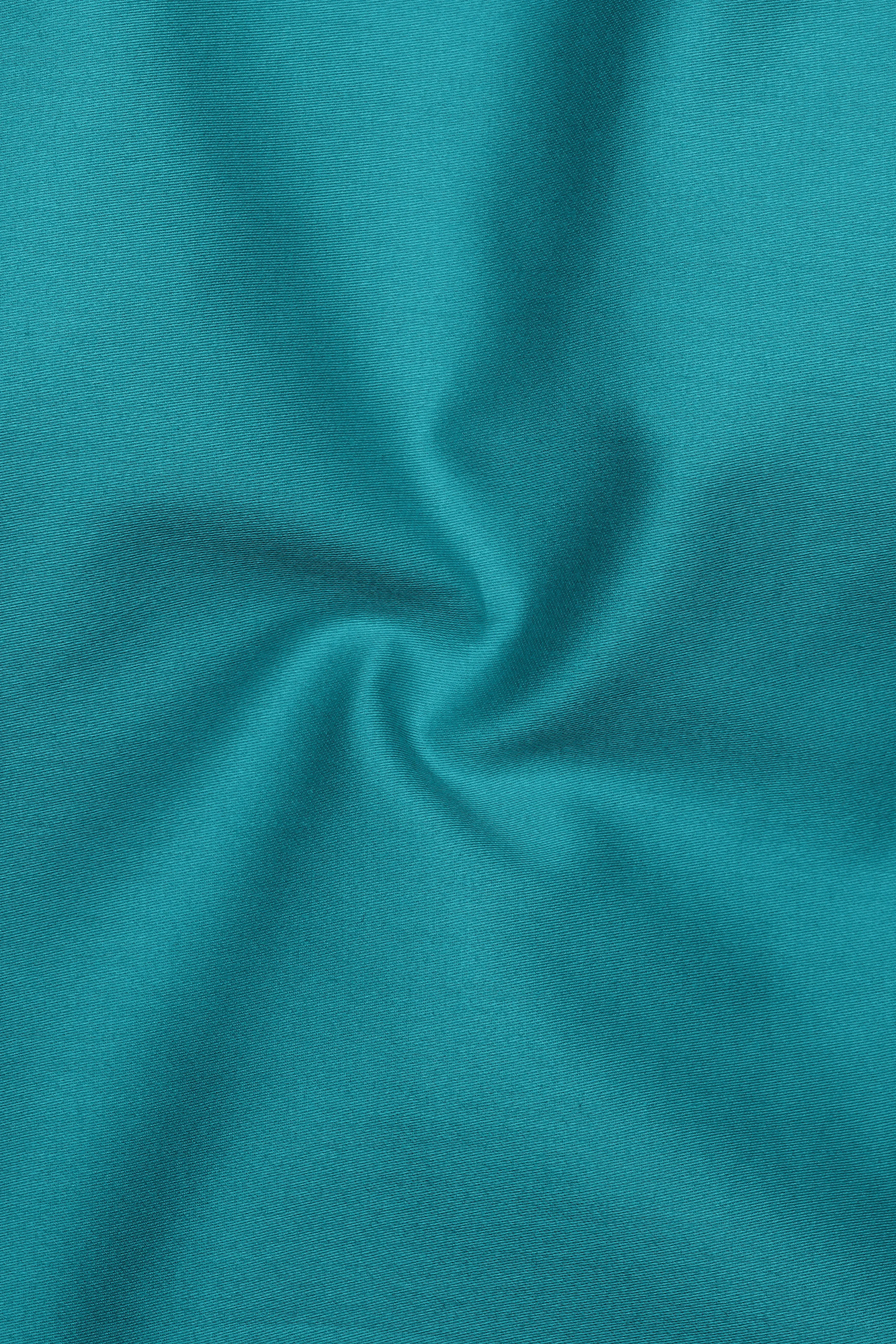 Emeron-Teal green Subtle Sheen Super Soft Premium Cotton Cut Away Collar Dress Shirt sold by French Crown product image thumbnail 3