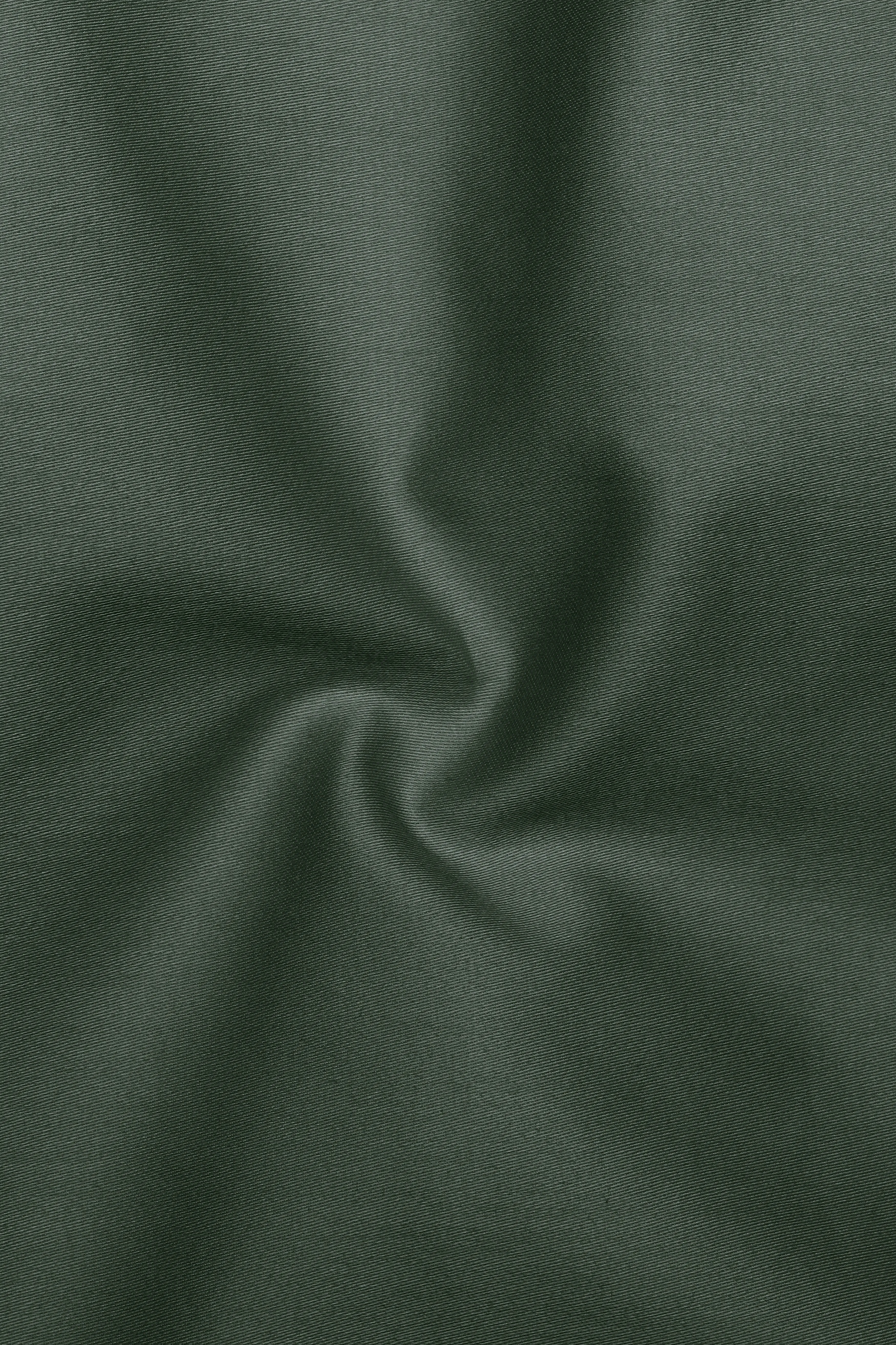 Sylvoro-Nandor Green Subtle Sheen Super Soft Premium Cotton Cut Away Collar Dress Shirt sold by French Crown product image thumbnail 3