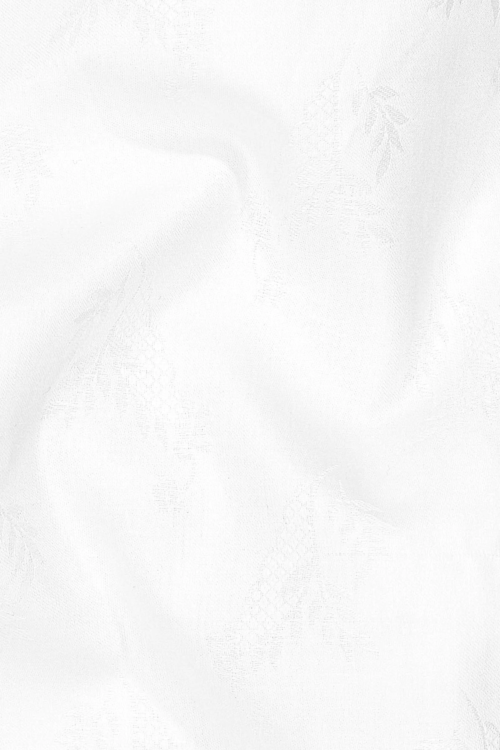 Snow White Jacquard Premium Giza Cotton Shirt sold by French Crown product image thumbnail 3