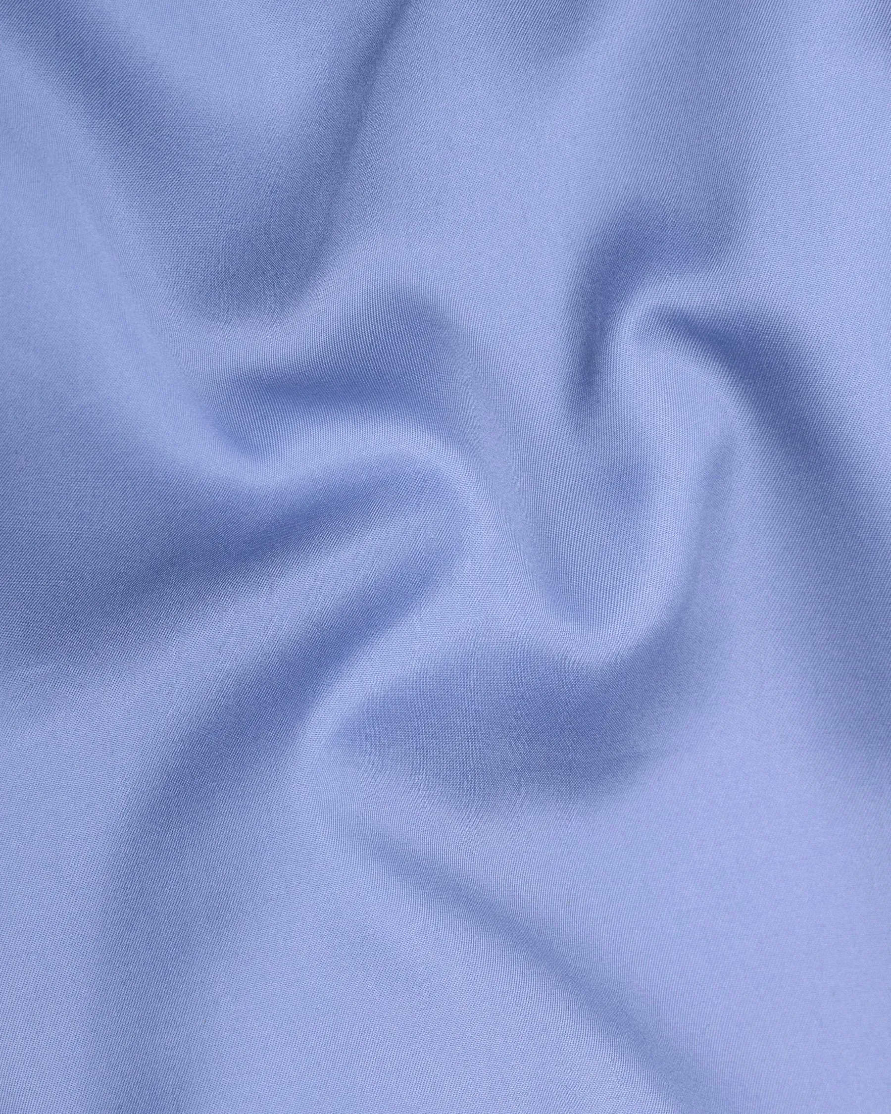 Ship Cove Blue Premium Satin Shirt sold by French Crown product image thumbnail 2