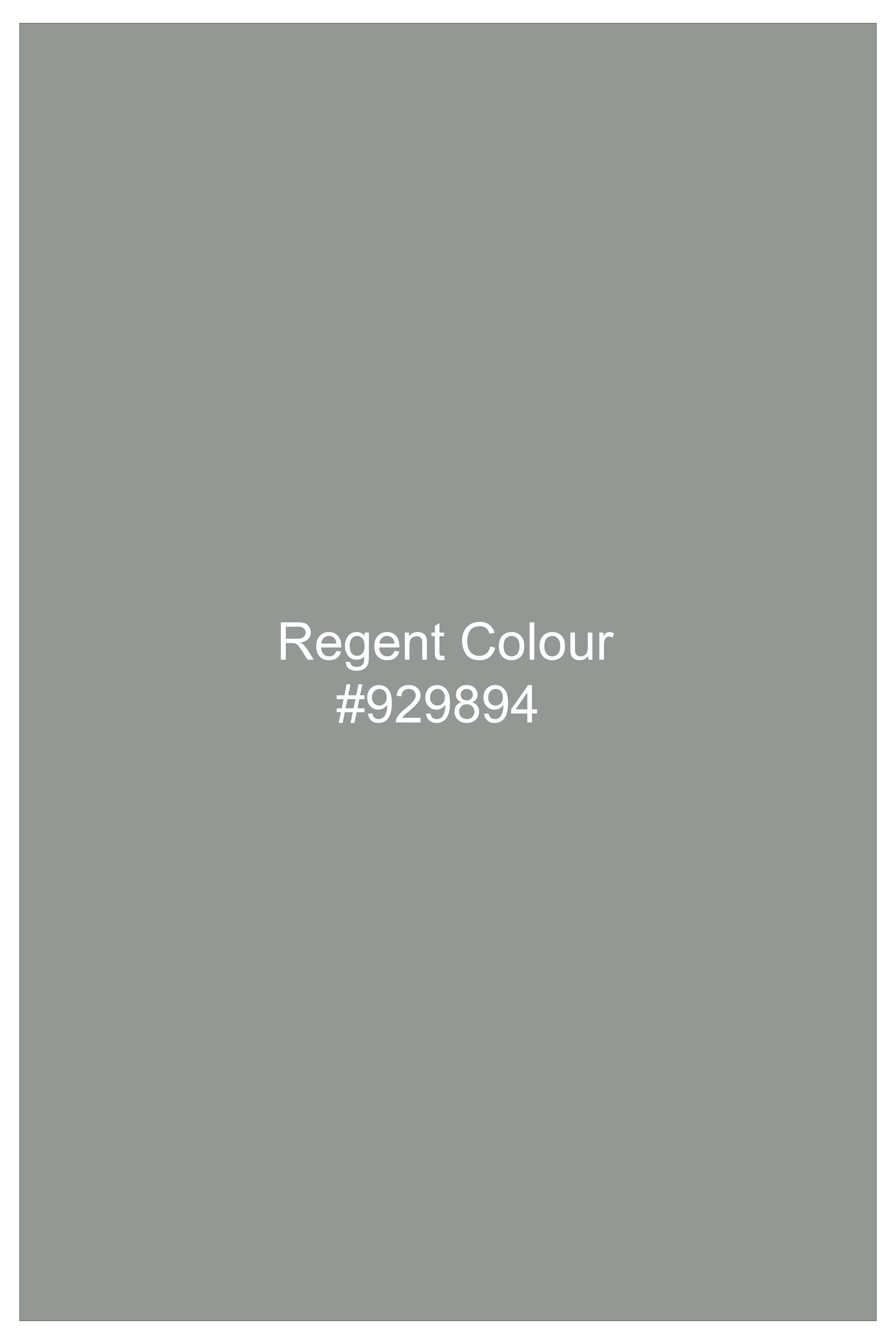 Beryl-Regent Green Slight Stretch Subtle Sheen Poly-Viscose Waistcoat sold by French Crown product image thumbnail 5