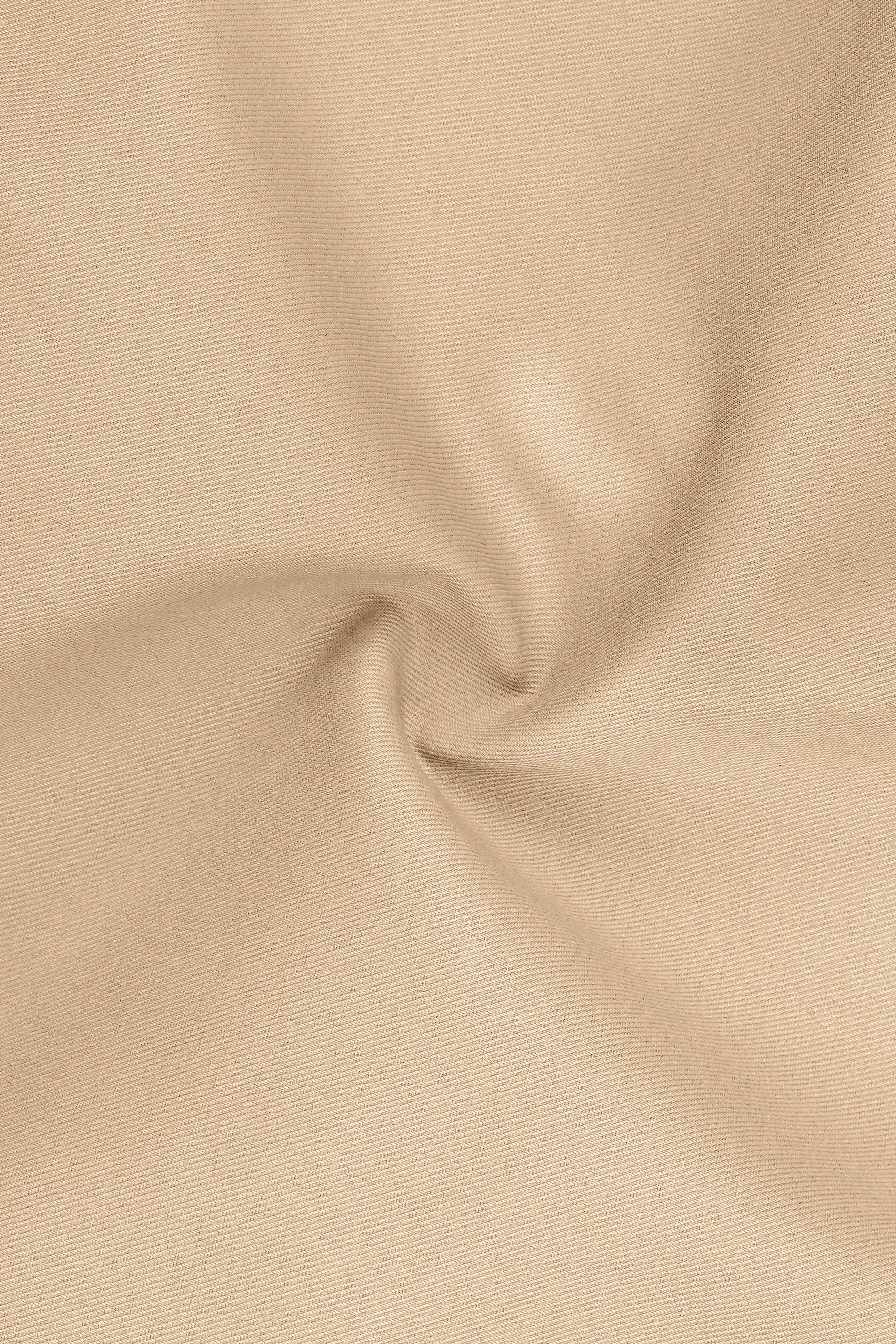 Ecru-Cashmere Cream Slight Stretch Subtle Sheen Poly-Viscose Double Breasted Blazer sold by French Crown product image thumbnail 3
