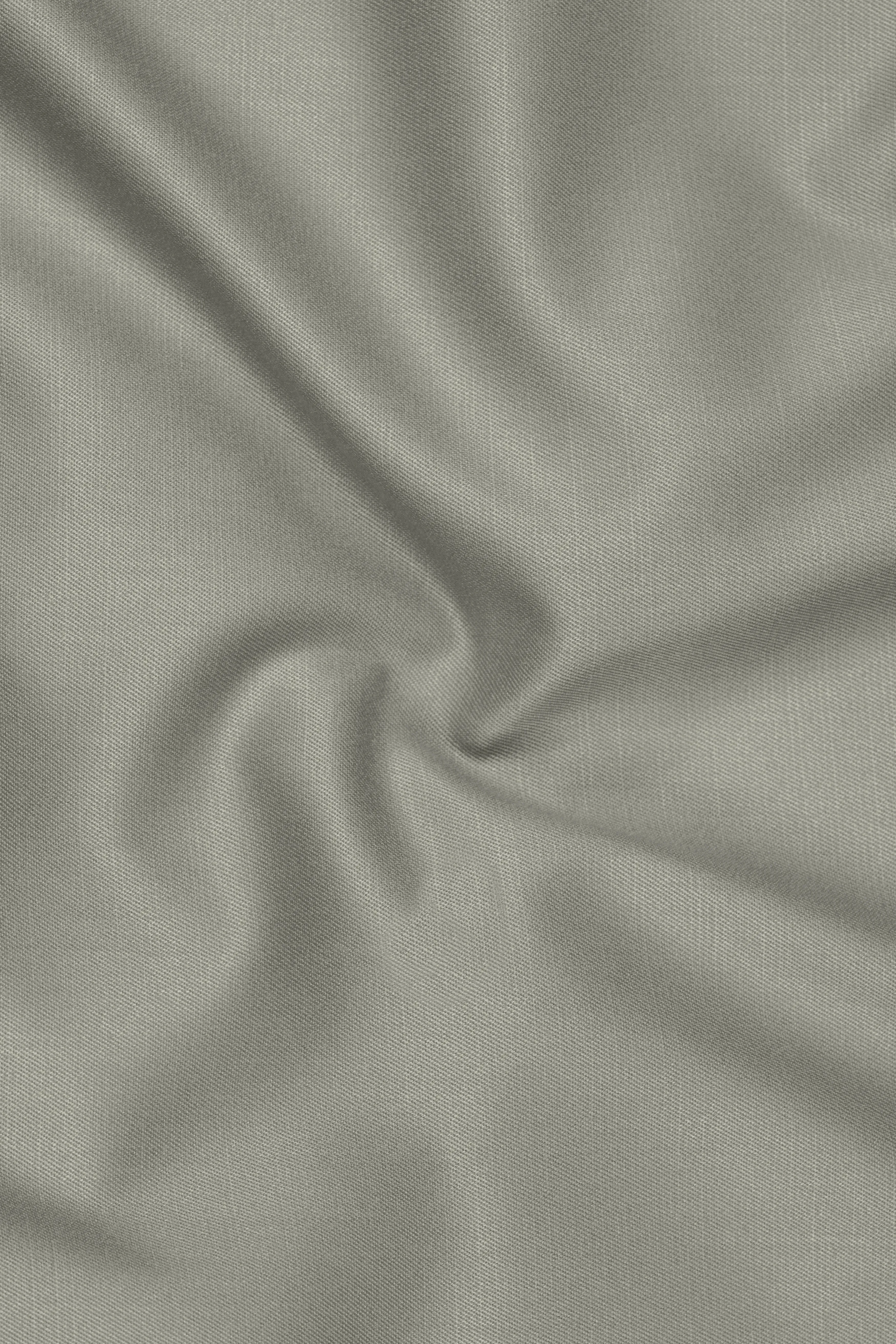 Viridian-Bandicoot Green Wool Rich Slight Stretch Double Breasted Suit sold by French Crown product image thumbnail 3
