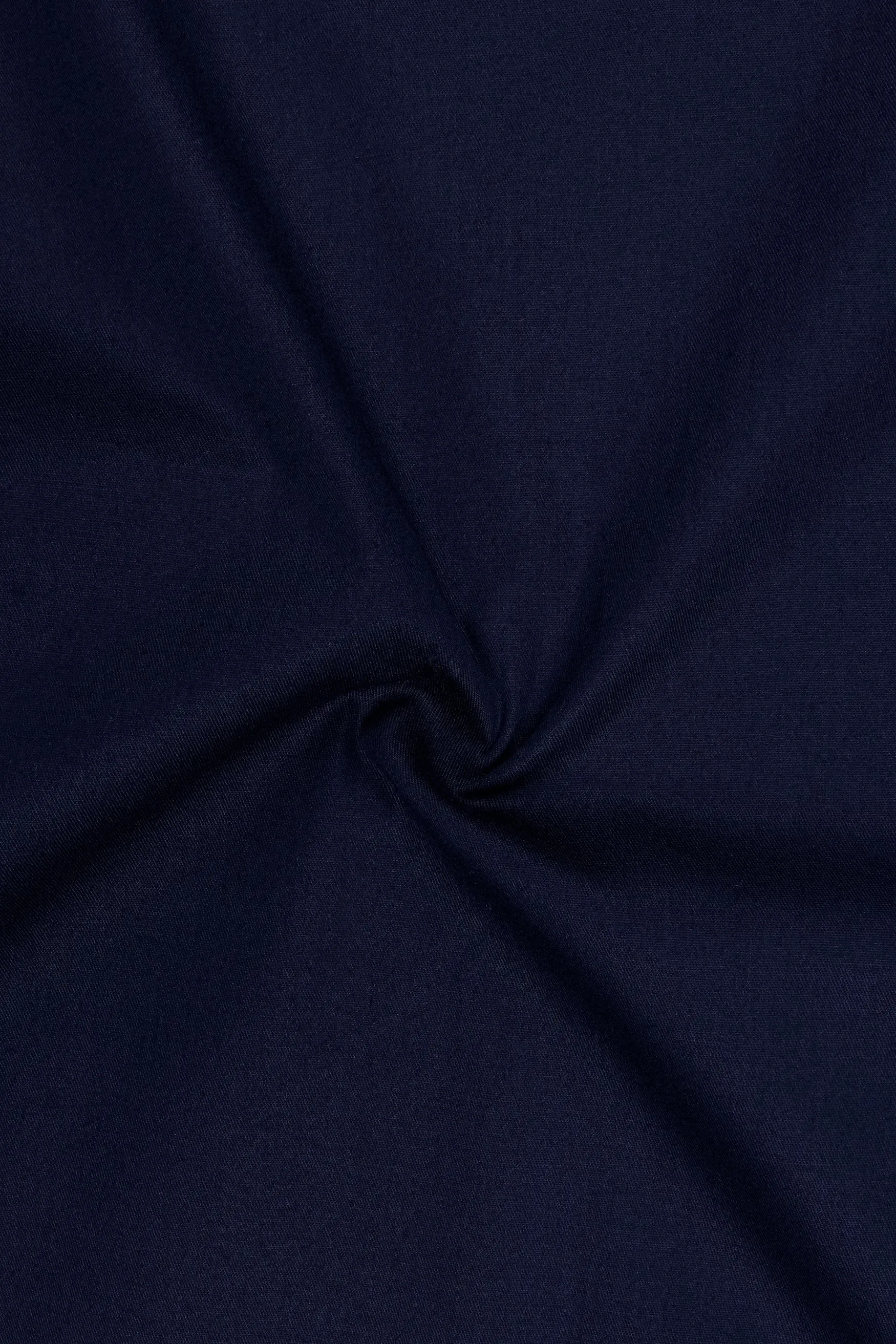 Celestia-Space Blue Twill Premium Cotton Dress Shirt sold by French Crown product image thumbnail 3