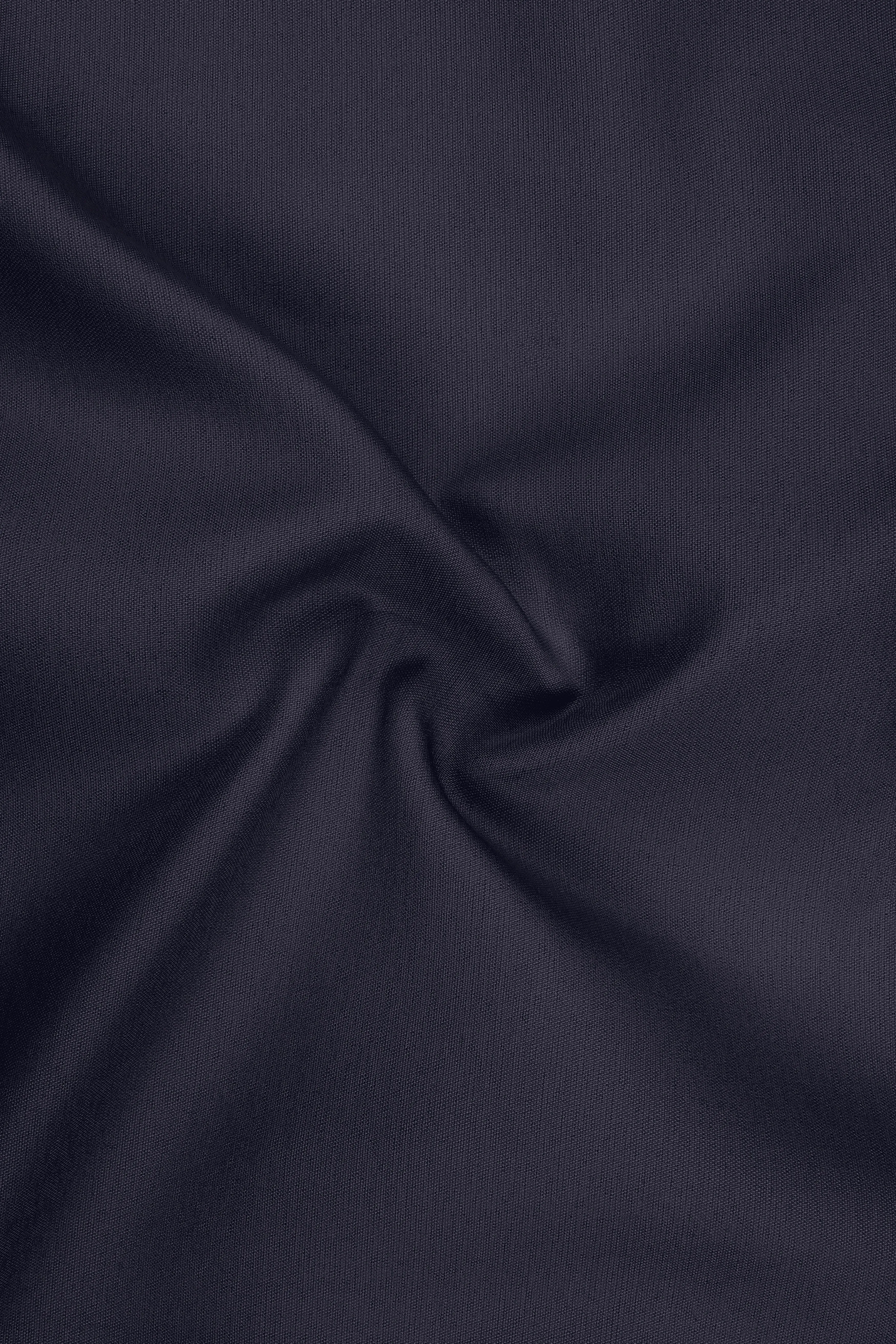 Kairo-Korean Charcoal Gray 4-Way Stretch Wrinkle-Free Fluid Drape Fabric Double Breasted Suit sold by French Crown product image thumbnail 3